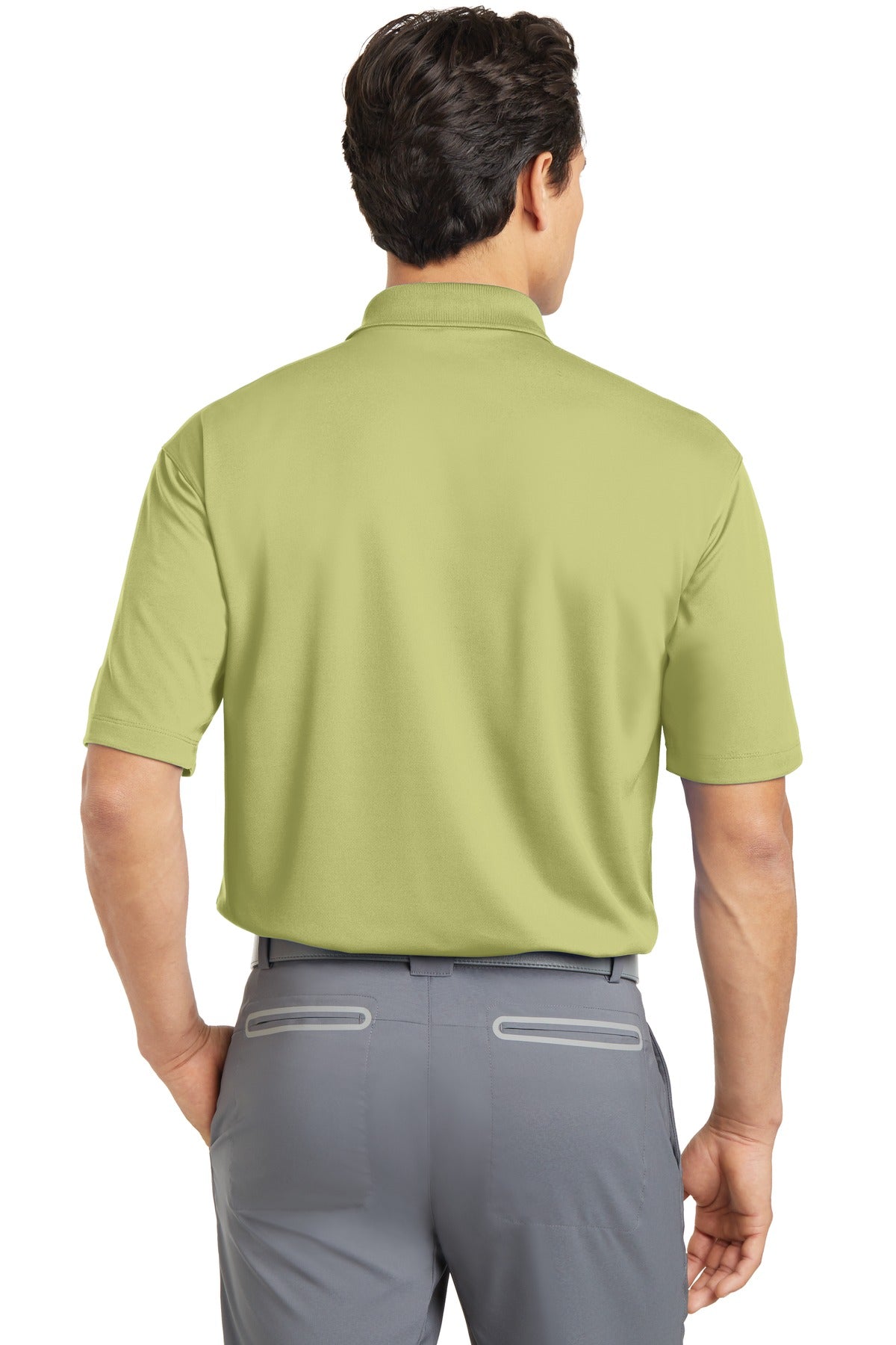 DISCONTINUED Nike Dri-FIT Micro Pique Polo. 363807 - Lawn - back