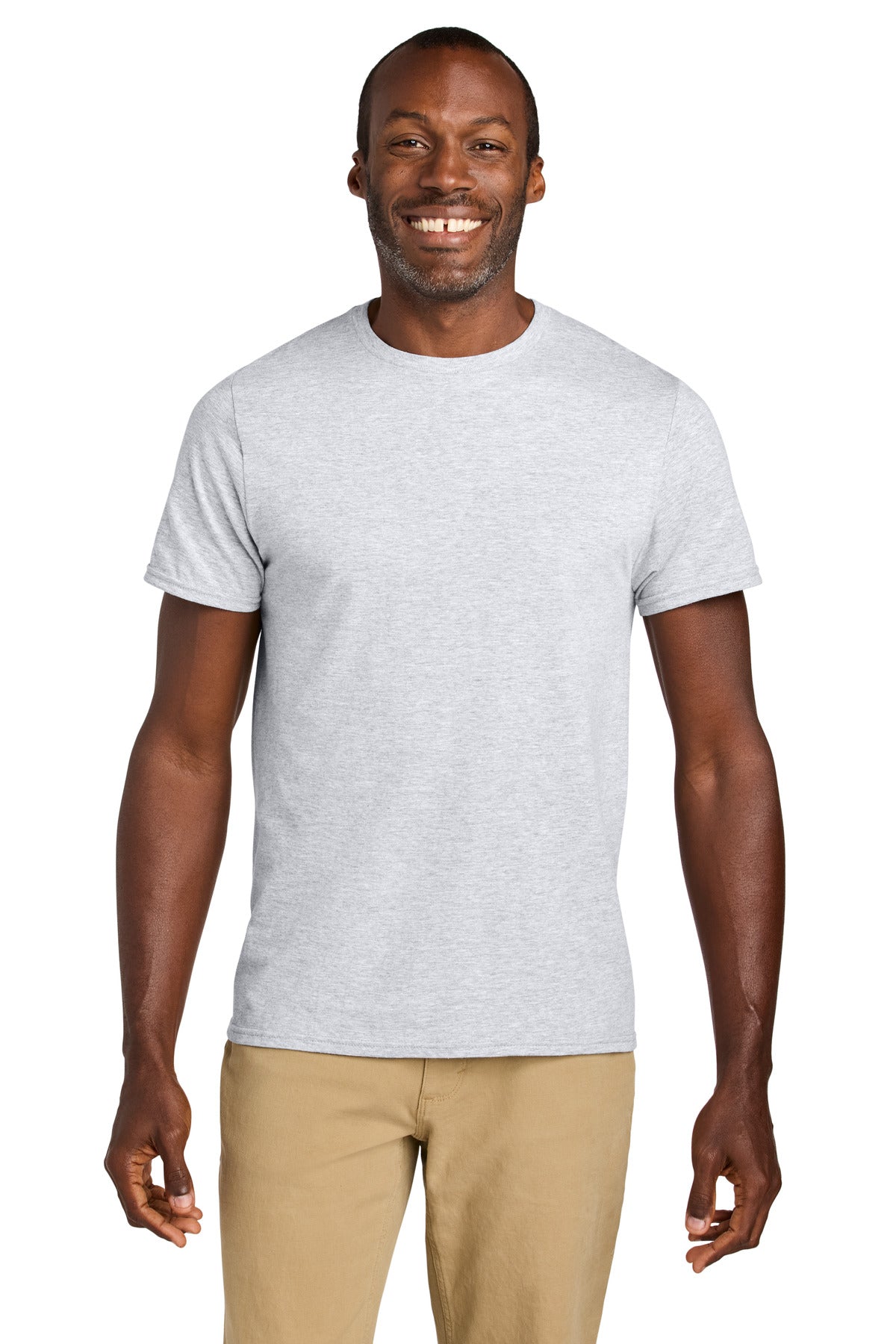 Jerzees Classics Unisex Cotton T-Shirt 363M - Ash - front