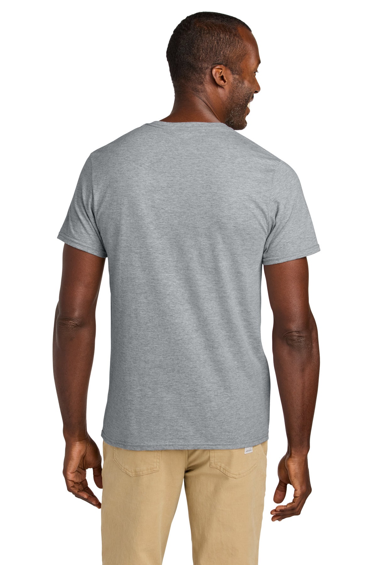Jerzees Classics Unisex Cotton T-Shirt 363M - Athletic Heather - back