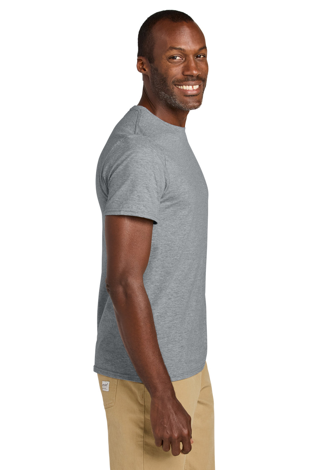 Jerzees Classics Unisex Cotton T-Shirt 363M - Athletic Heather - side