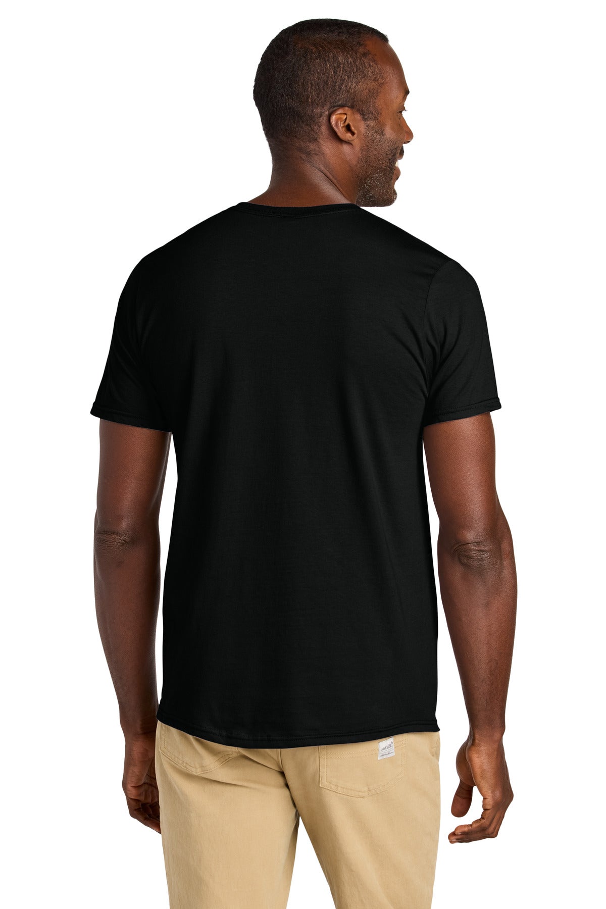 Jerzees Classics Unisex Cotton T-Shirt 363M - Black Ink - back