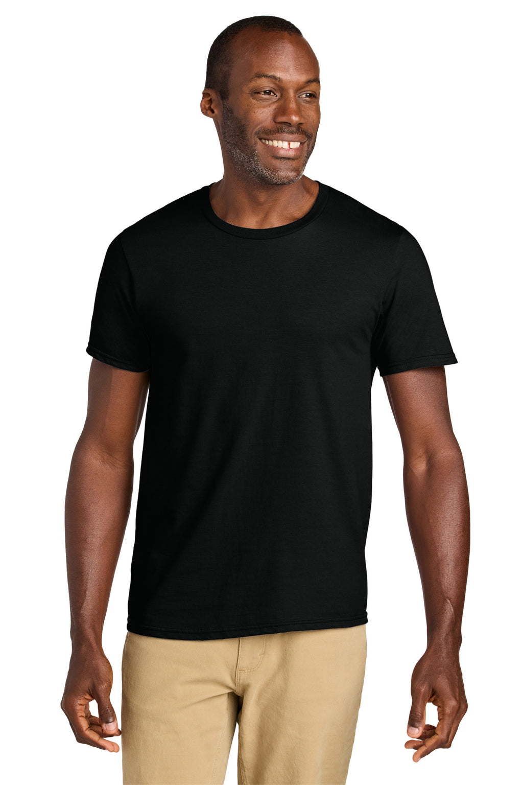 Jerzees Classics Unisex Cotton T-Shirt 363M - Black Ink - front