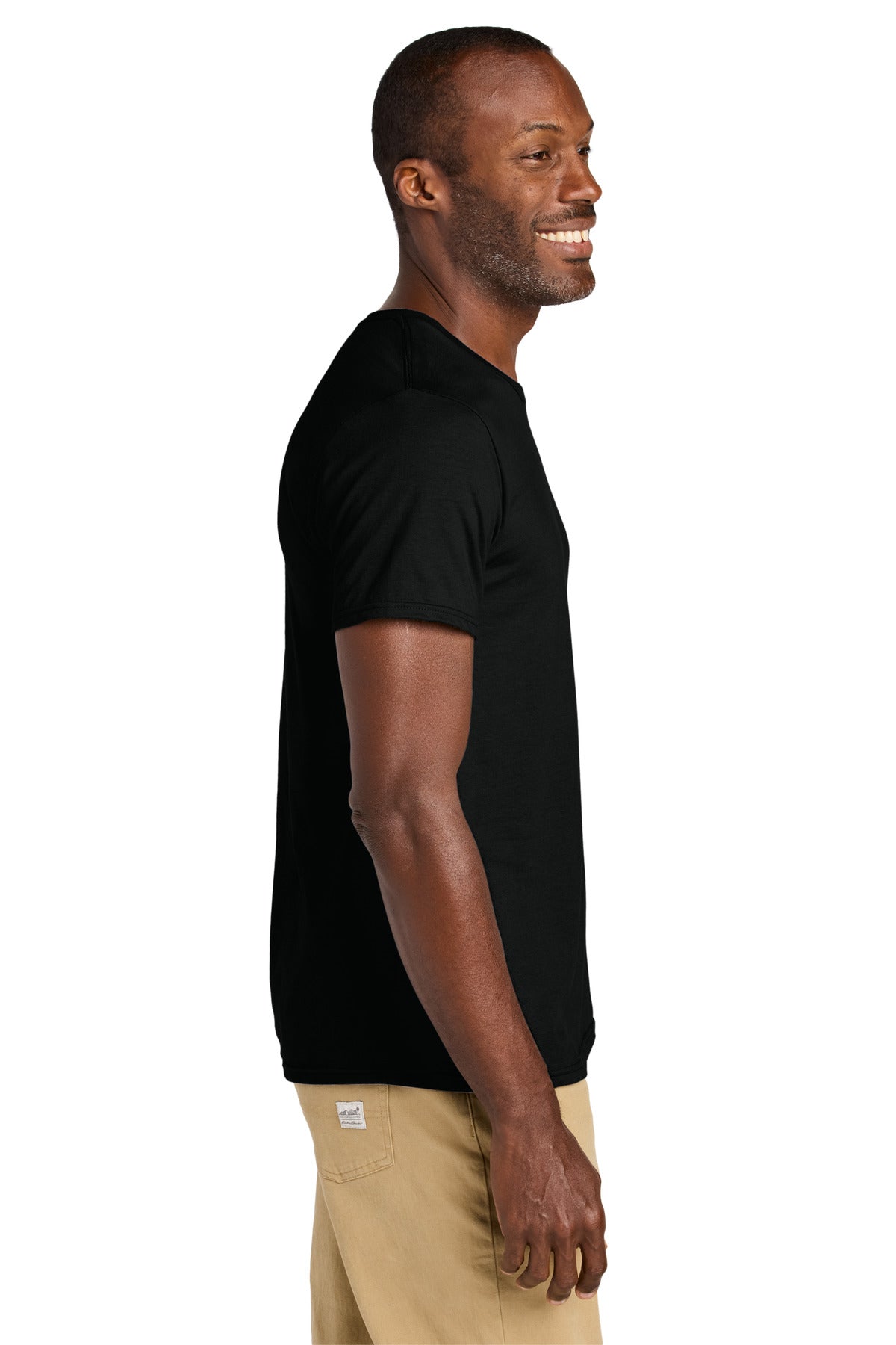 Jerzees Classics Unisex Cotton T-Shirt 363M - Black Ink - side
