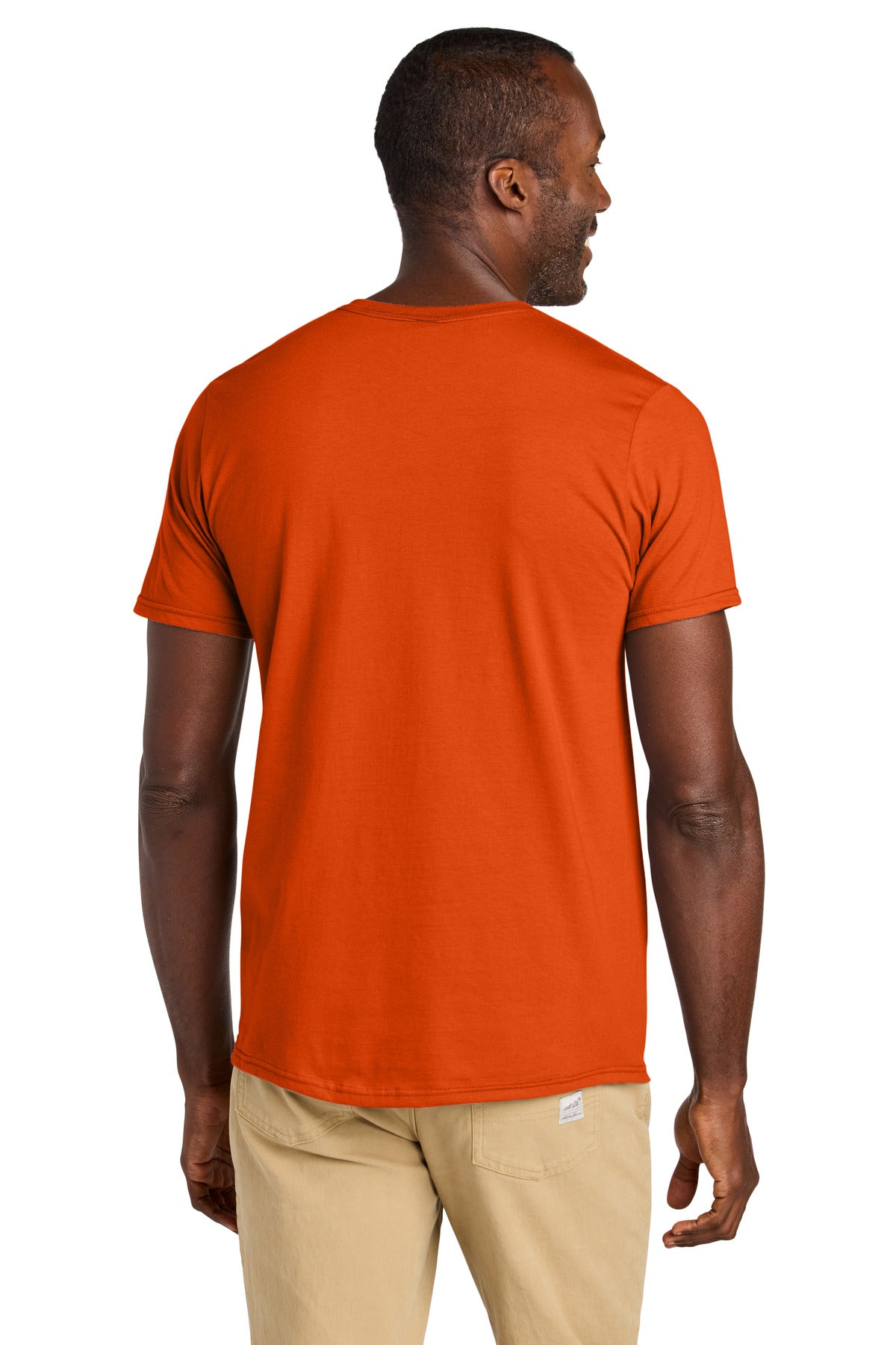 Jerzees Classics Unisex Cotton T-Shirt 363M - Burnt Orange - back