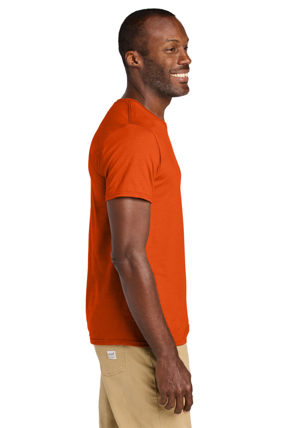 Jerzees Classics Unisex Cotton T-Shirt 363M - Burnt Orange - side