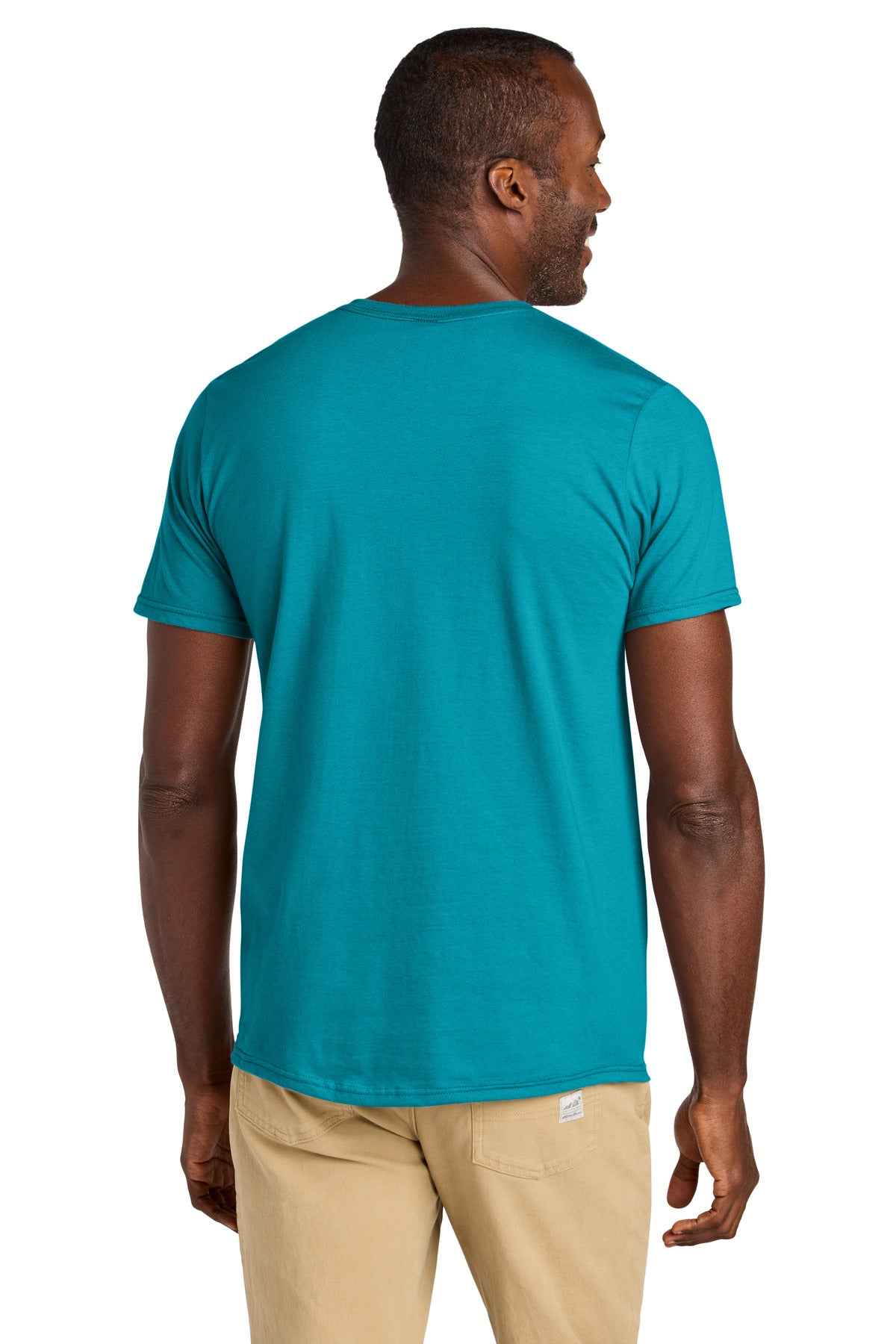 Jerzees Classics Unisex Cotton T-Shirt 363M - California Blue - back