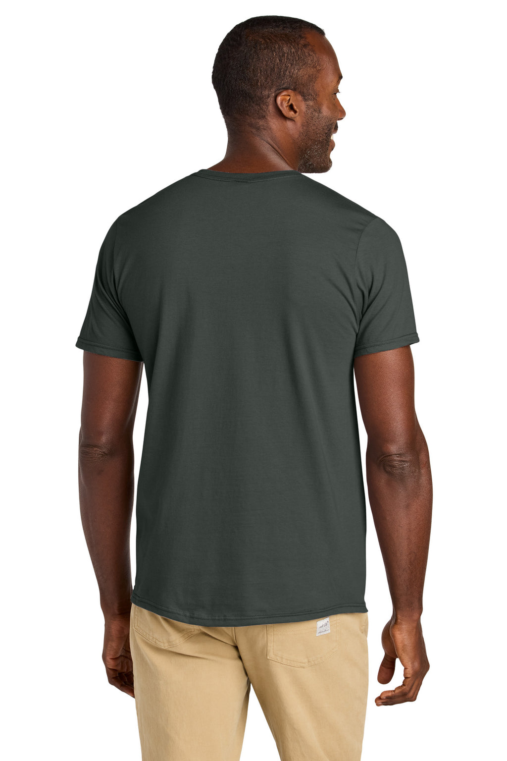 Jerzees Classics Unisex Cotton T-Shirt 363M - Charcoal Grey - back