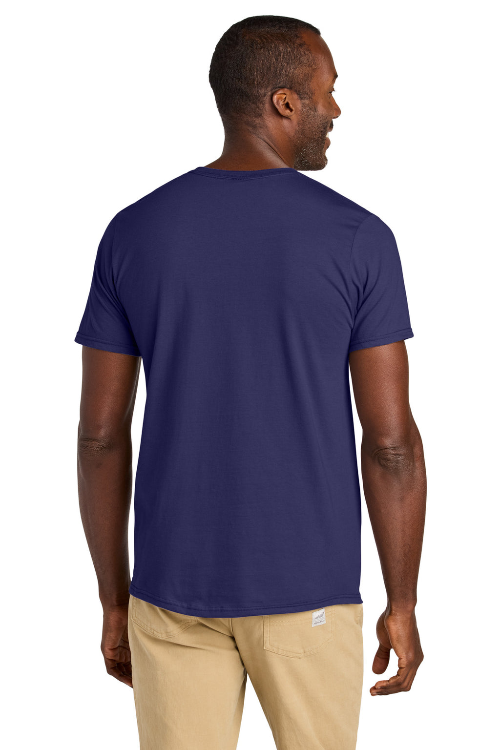 Jerzees Classics Unisex Cotton T-Shirt 363M - Deep Purple - back