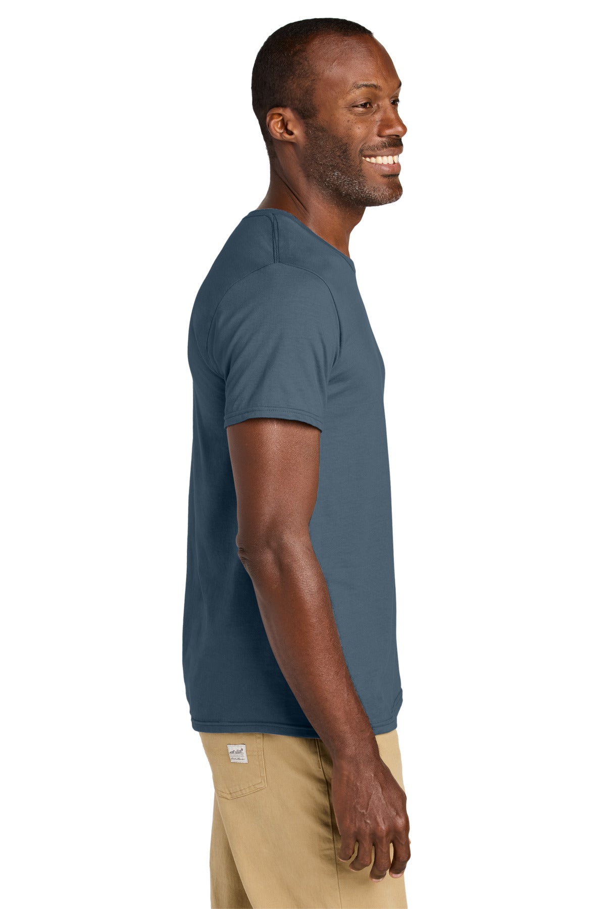Jerzees Classics Unisex Cotton T-Shirt 363M - Denim - side
