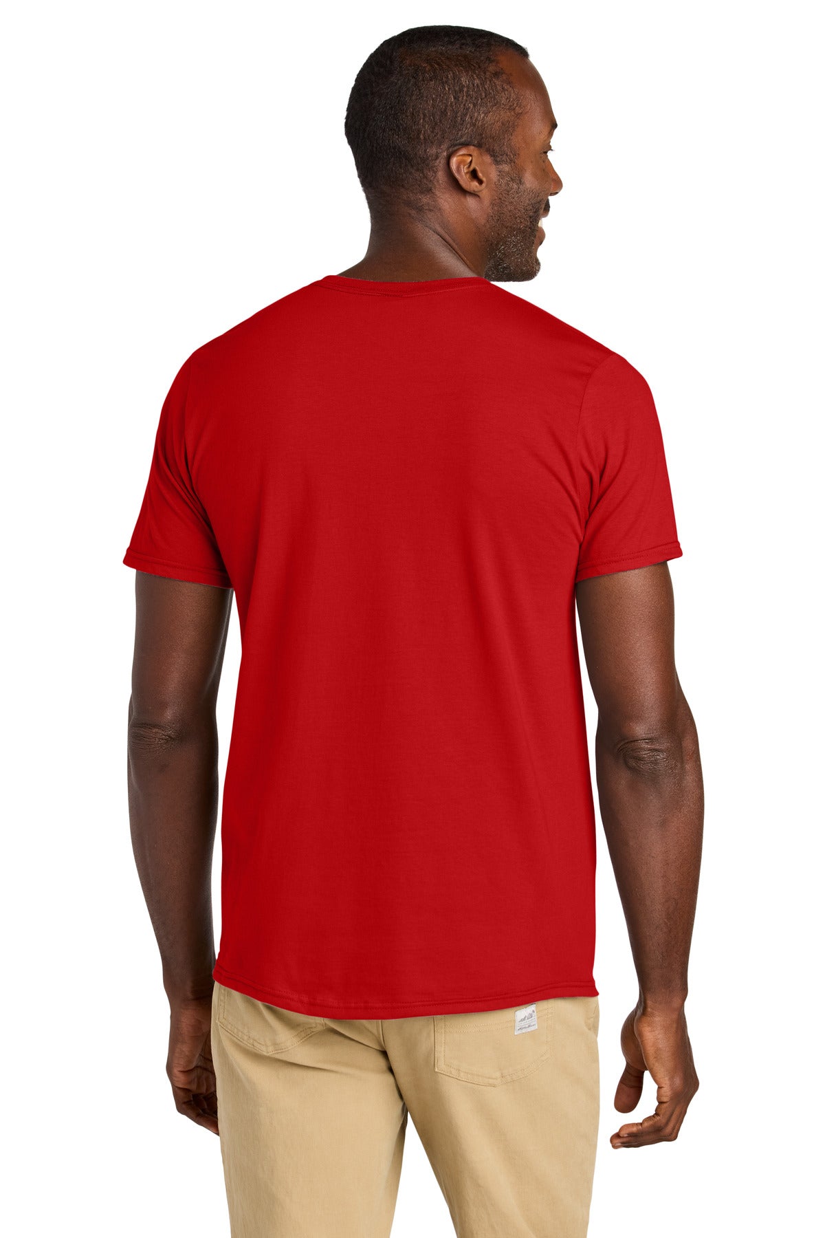 Jerzees Classics Unisex Cotton T-Shirt 363M - Fiery Red - back