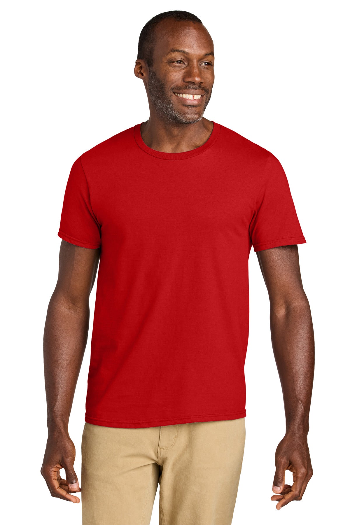 Jerzees Classics Unisex Cotton T-Shirt 363M - Fiery Red - front