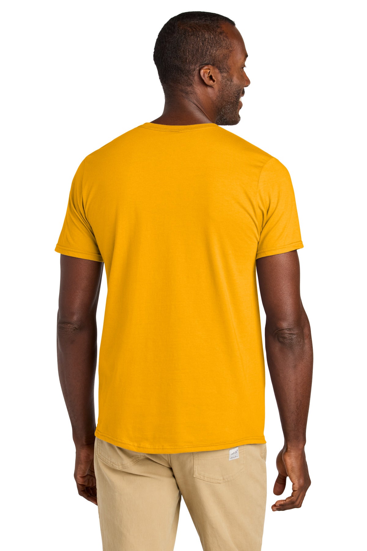 Jerzees Classics Unisex Cotton T-Shirt 363M - Gold - back