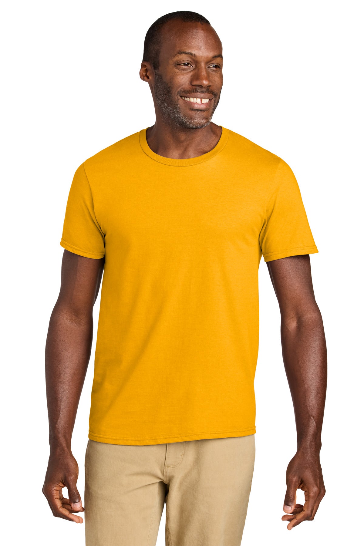 Jerzees Classics Unisex Cotton T-Shirt 363M - Gold - front