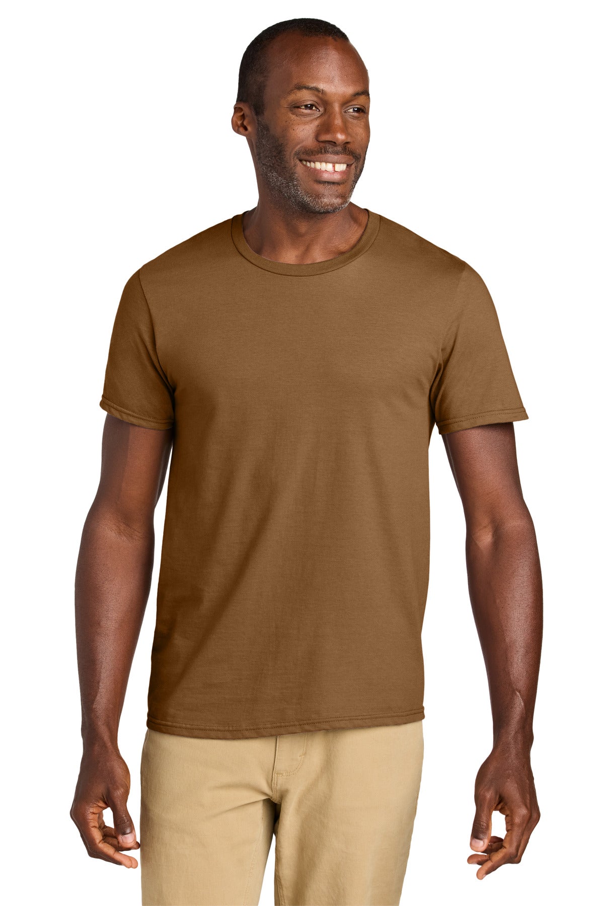 Jerzees Classics Unisex Cotton T-Shirt 363M - Golden Pecan - front