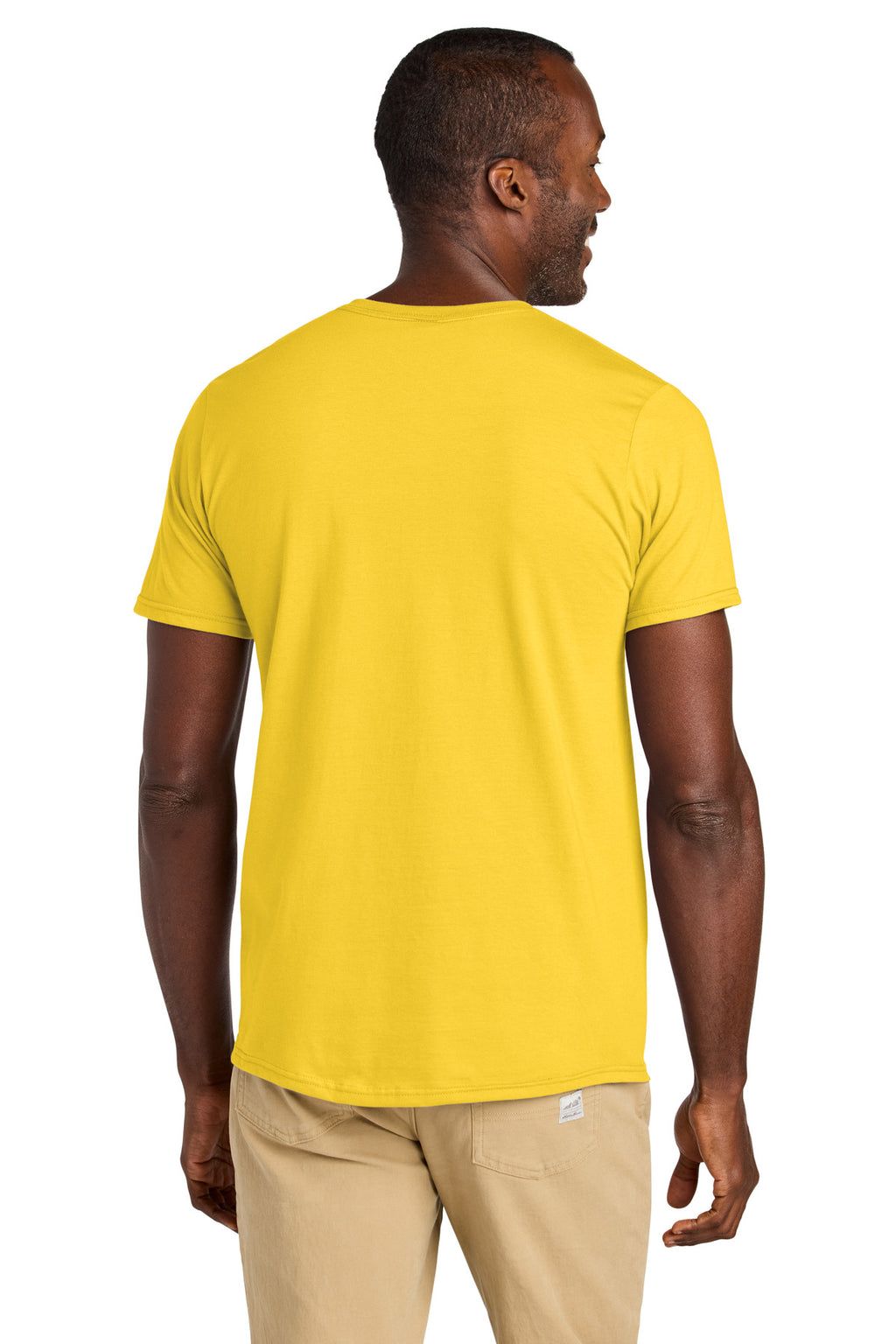 Jerzees Classics Unisex Cotton T-Shirt 363M - Island Yellow - back