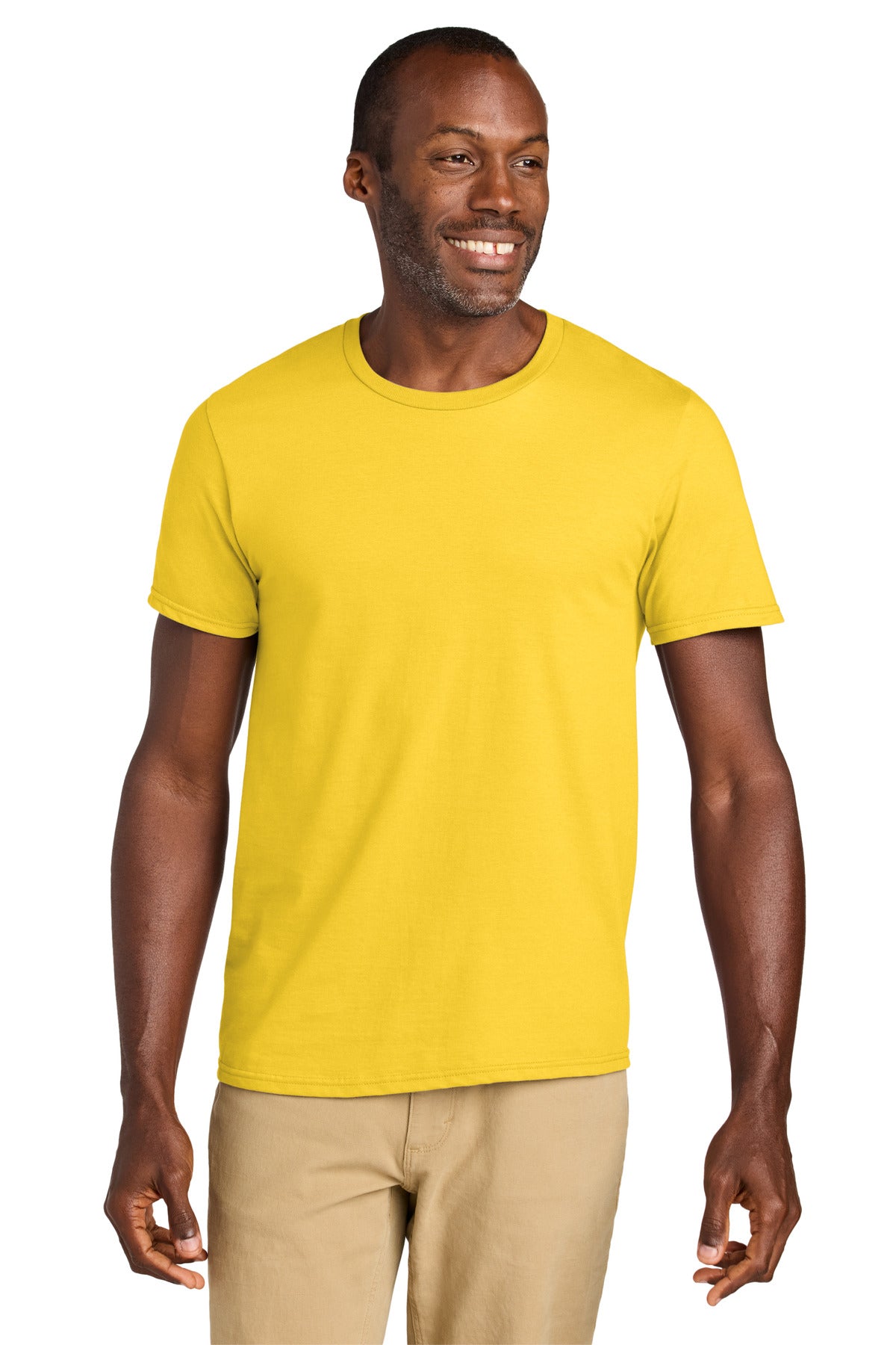 Jerzees Classics Unisex Cotton T-Shirt 363M - Island Yellow - front