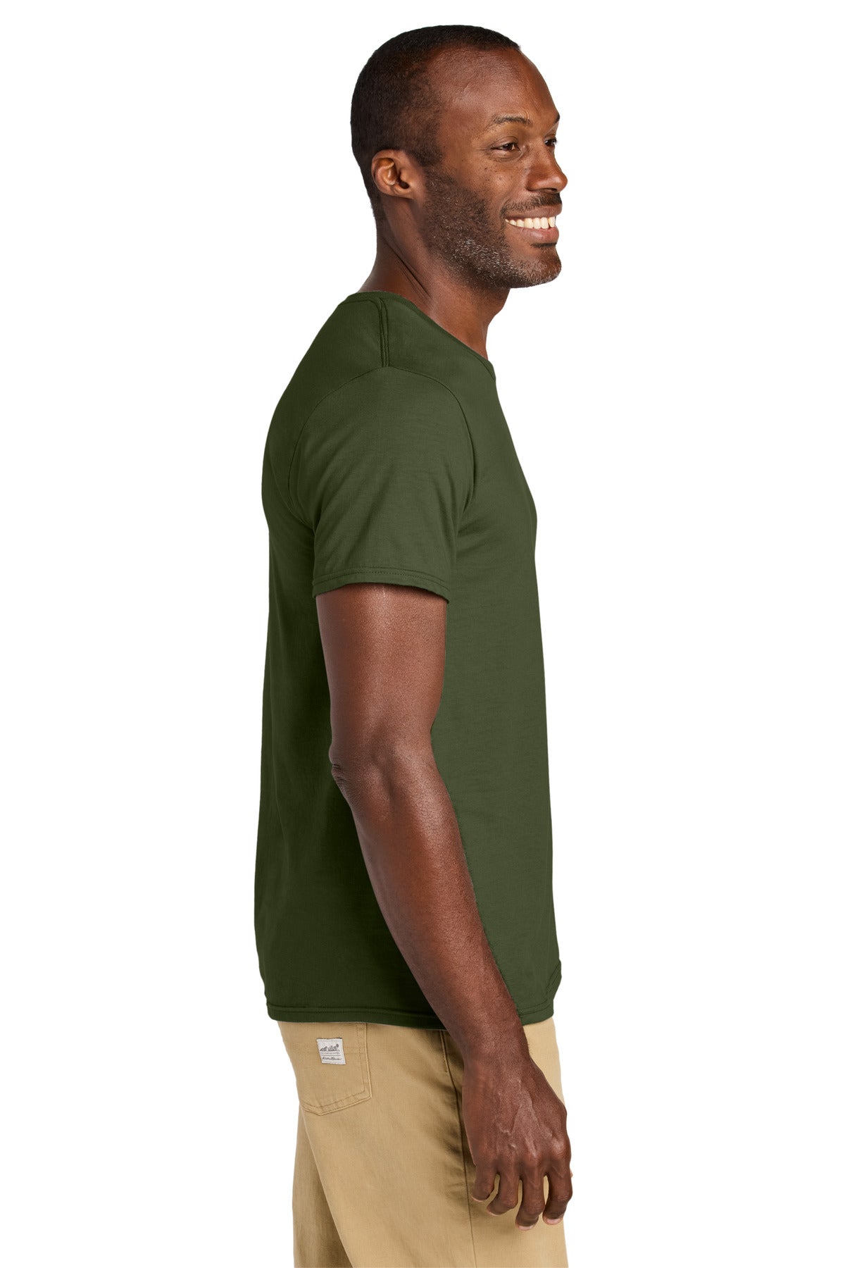 Jerzees Classics Unisex Cotton T-Shirt 363M - Military Green - side