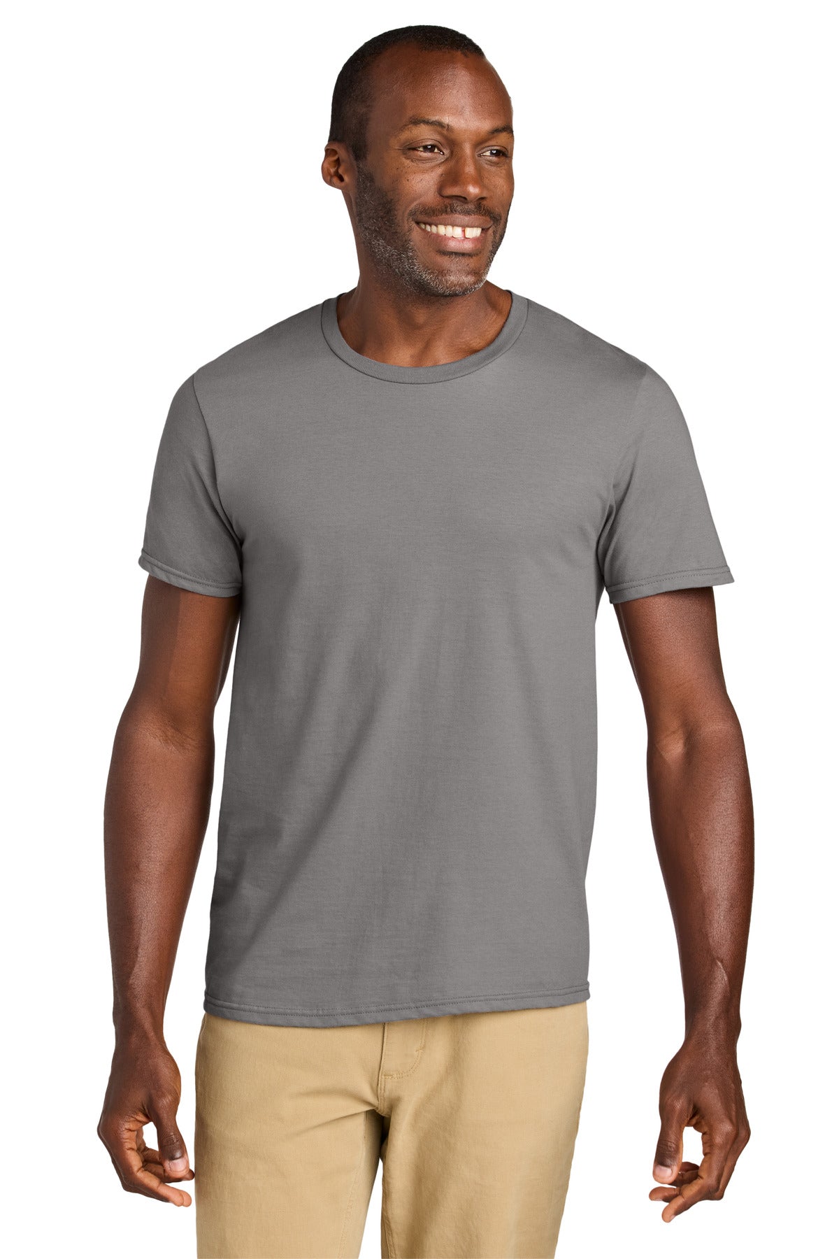 Jerzees Classics Unisex Cotton T-Shirt 363M - Rock - front