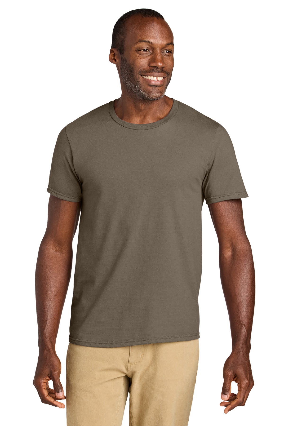 Jerzees Classics Unisex Cotton T-Shirt 363M - Safari - front