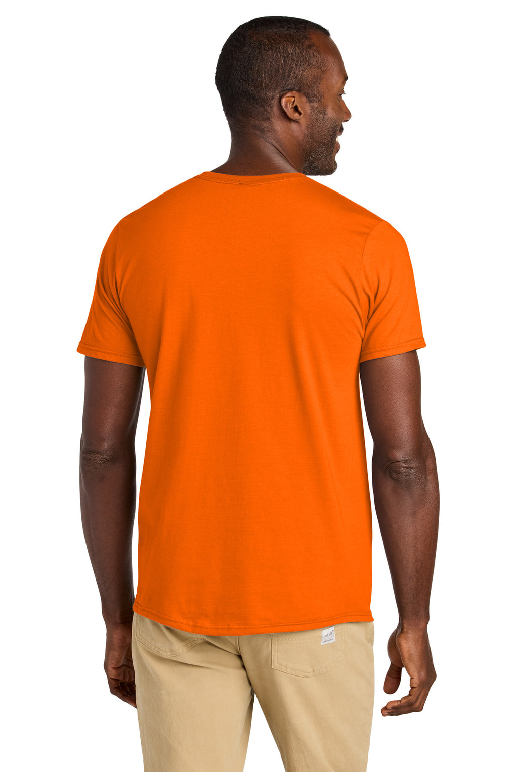Jerzees Classics Unisex Cotton T-Shirt 363M - Safety Orange - back