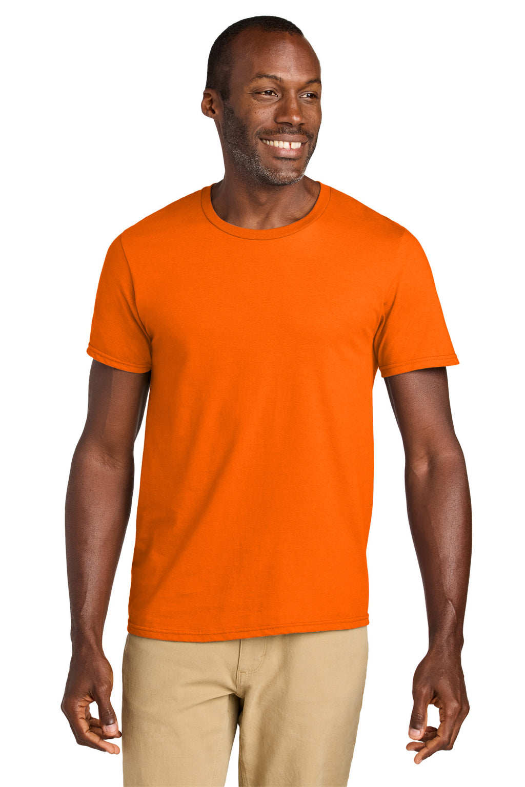 Jerzees Classics Unisex Cotton T-Shirt 363M - Safety Orange - front
