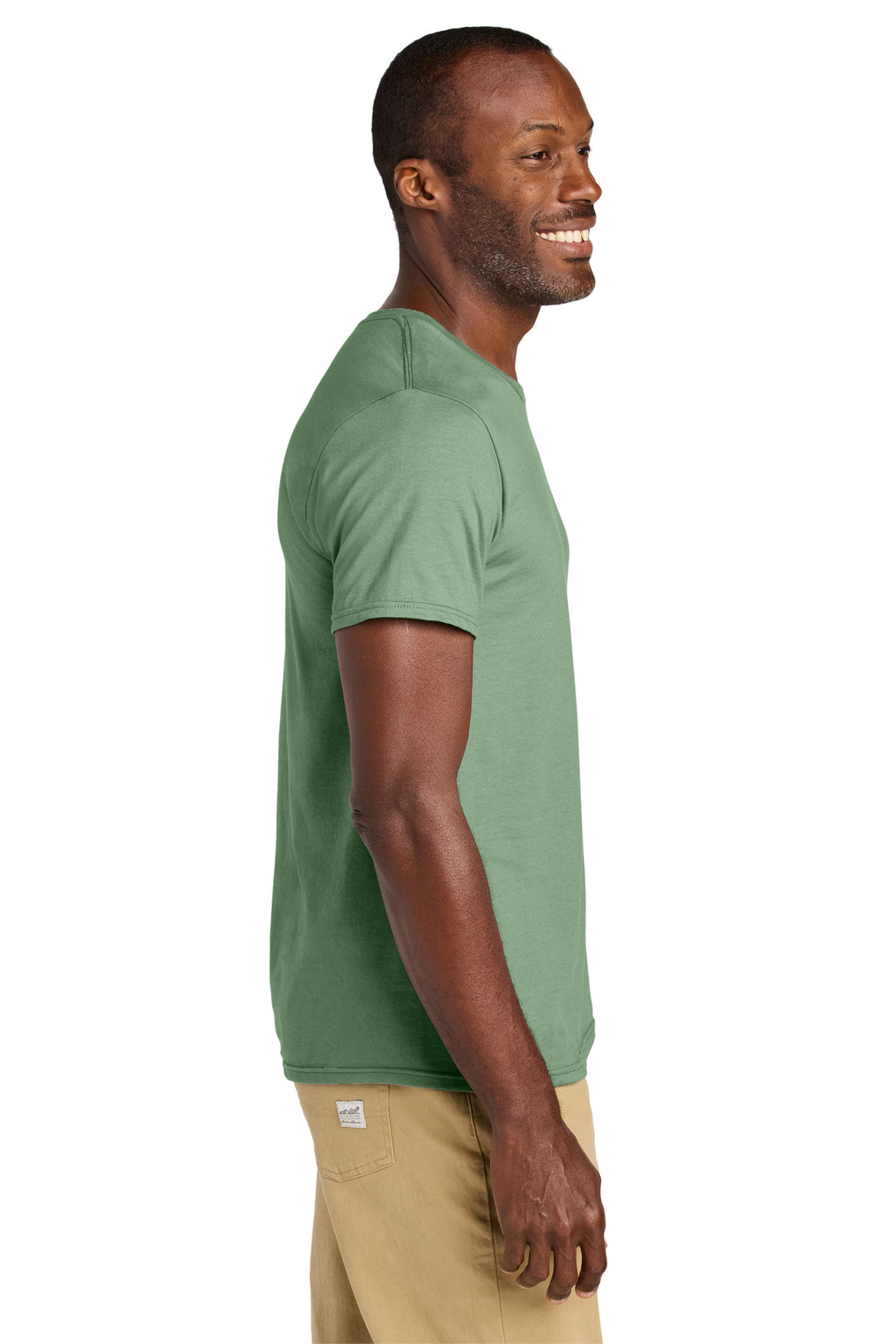 Jerzees Classics Unisex Cotton T-Shirt 363M - Sagestone - side