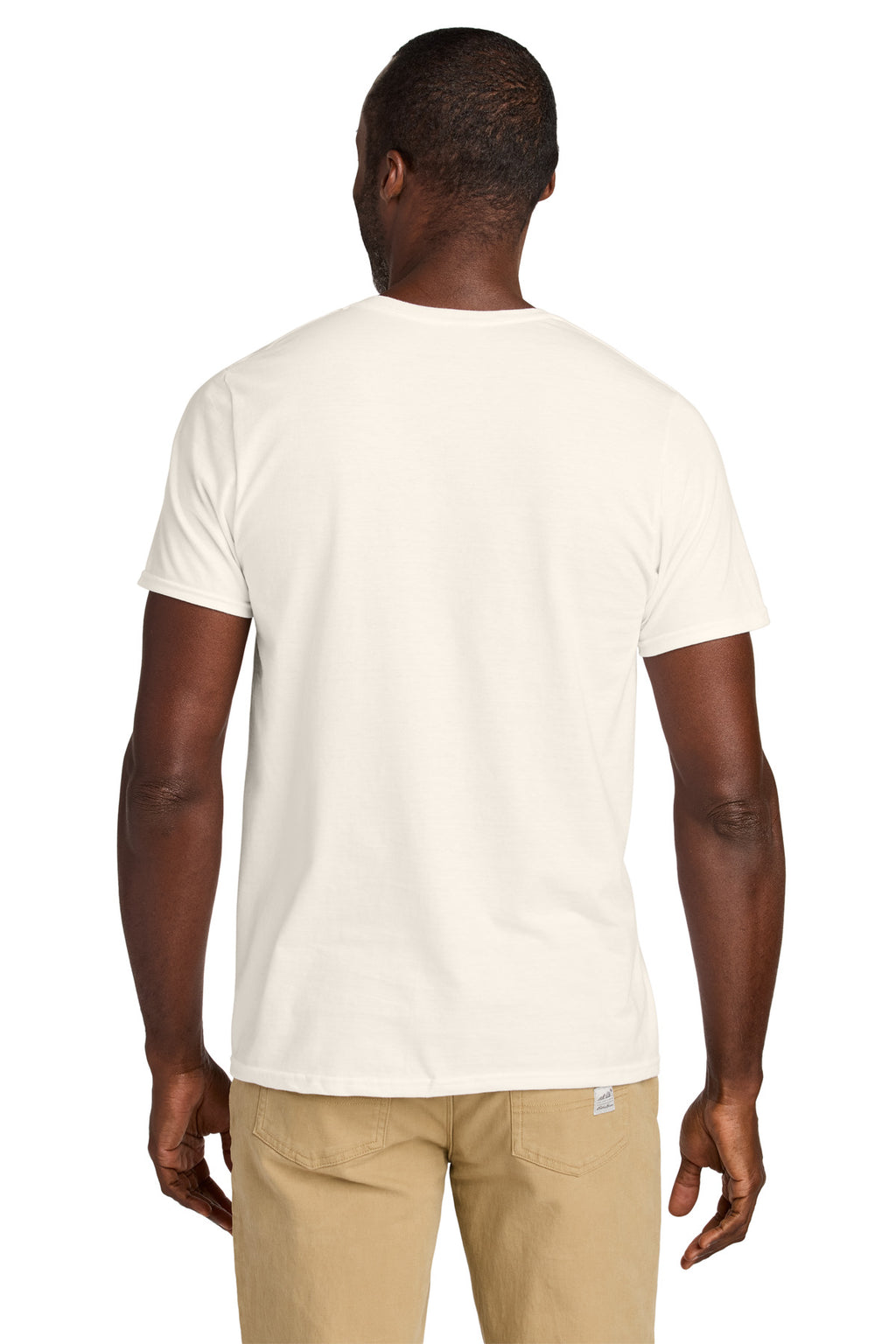 Jerzees Classics Unisex Cotton T-Shirt 363M - Sweet Cream Heather - back