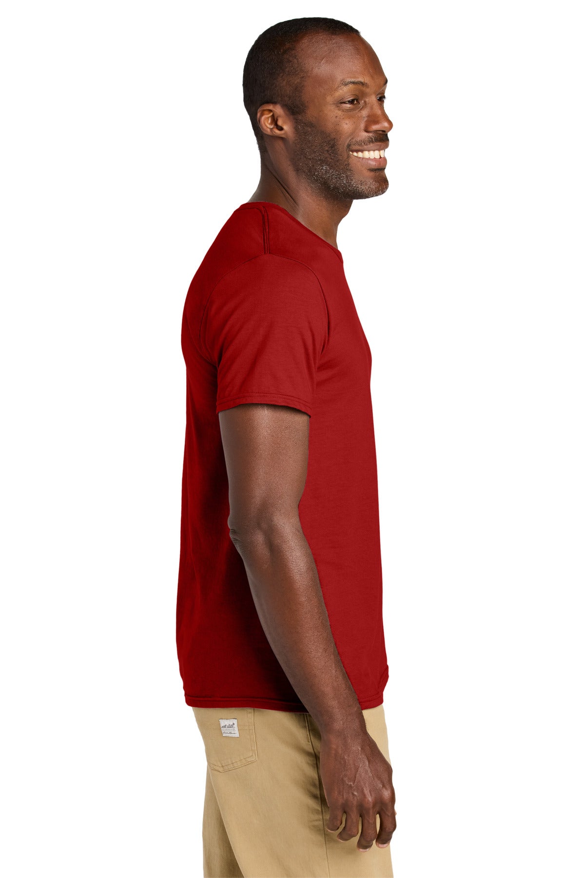 Jerzees Classics Unisex Cotton T-Shirt 363M - True Red - side