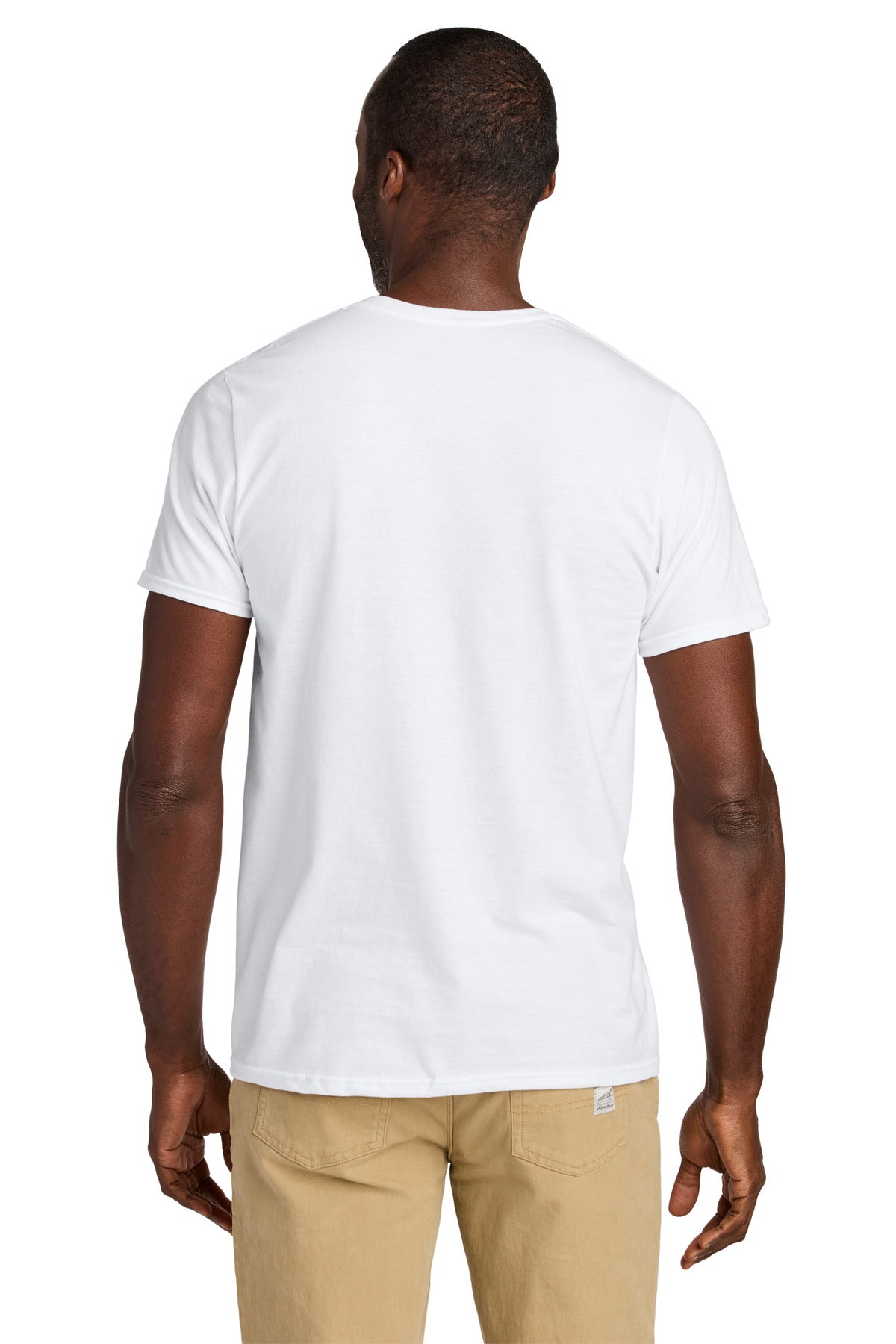 Jerzees Classics Unisex Cotton T-Shirt 363M - White - back