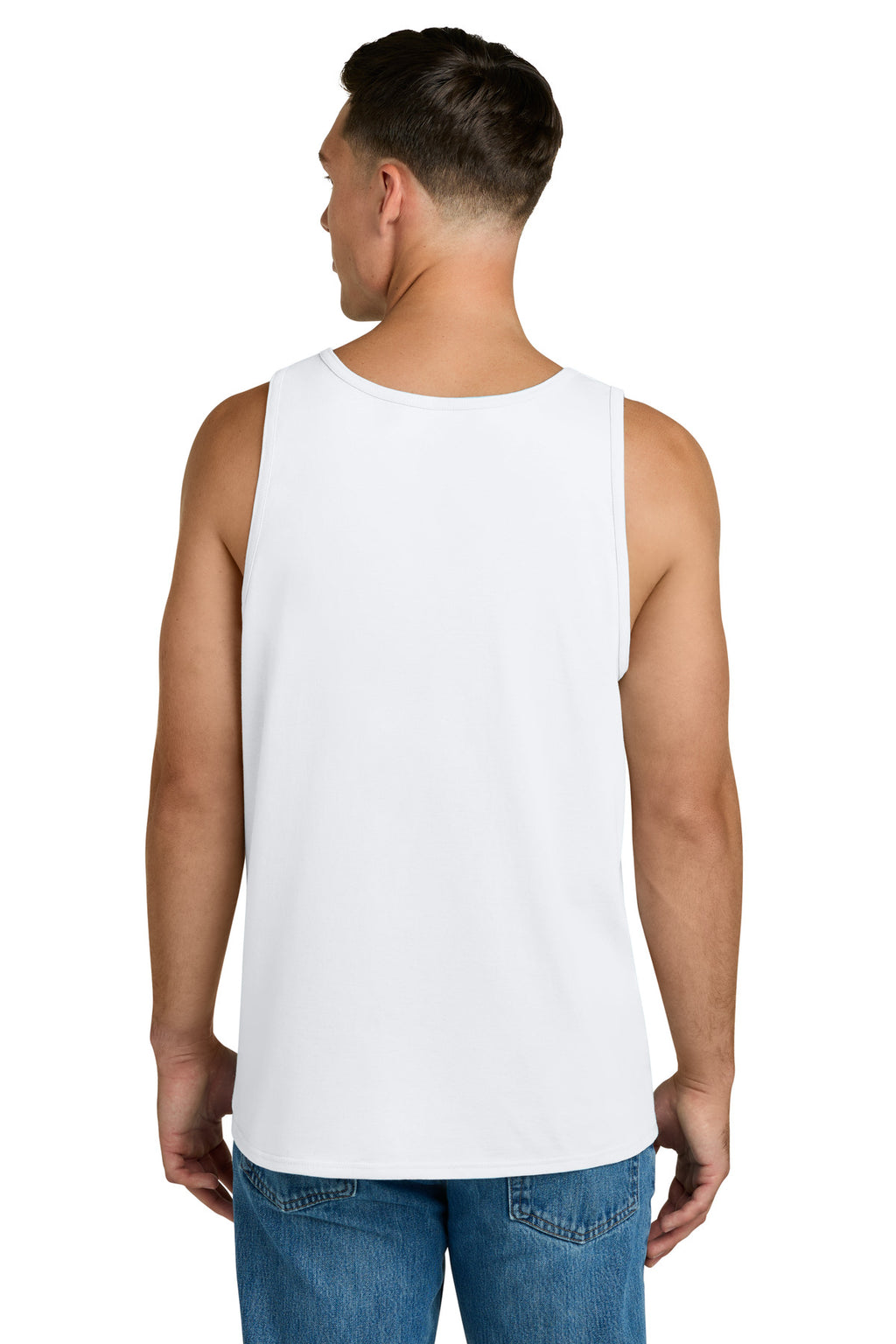 Jerzees Classics Unisex Cotton Tank 363TK - White - back