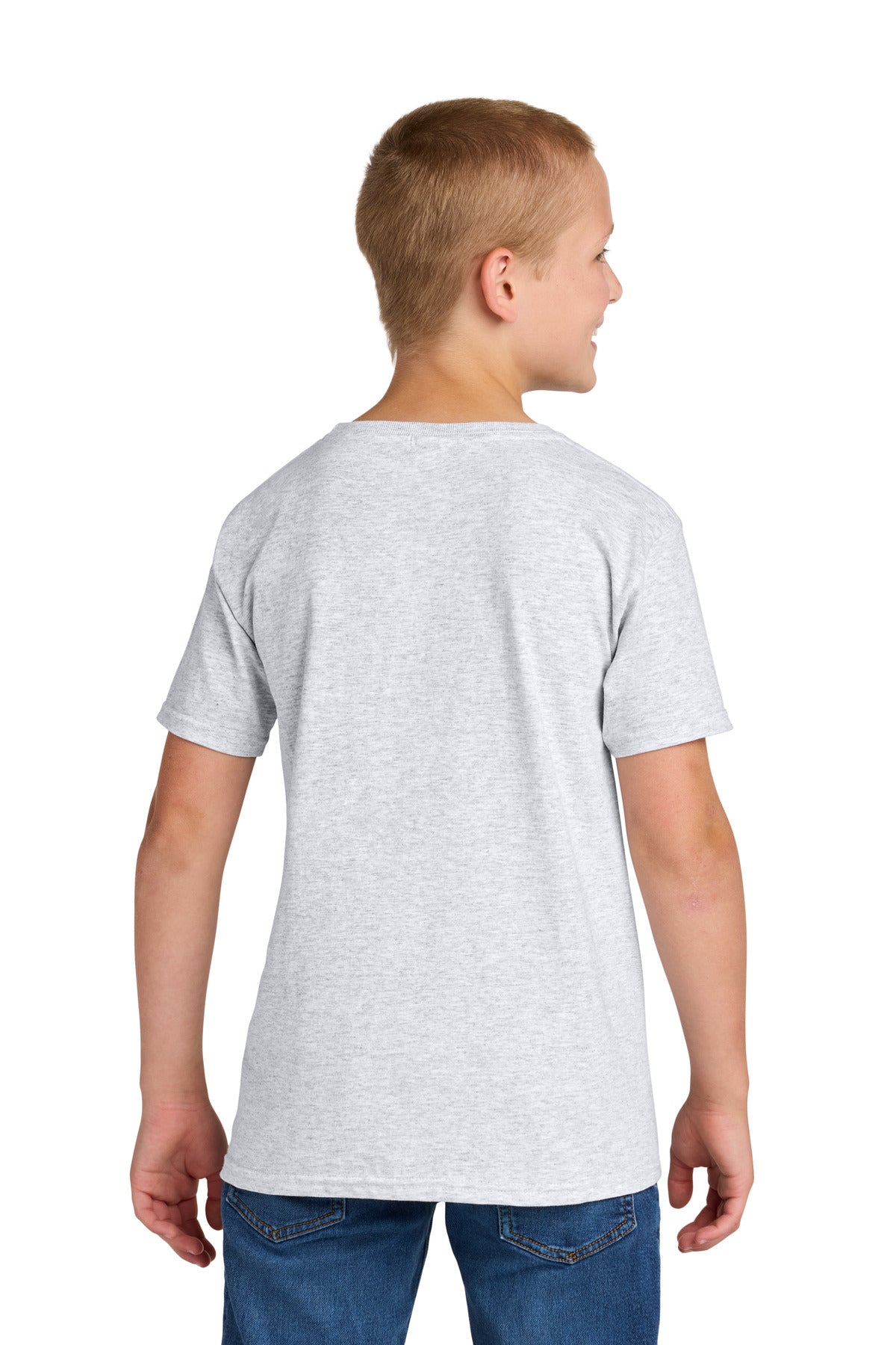 Jerzees Classics Youth Cotton T-Shirt 363Y - Ash - back