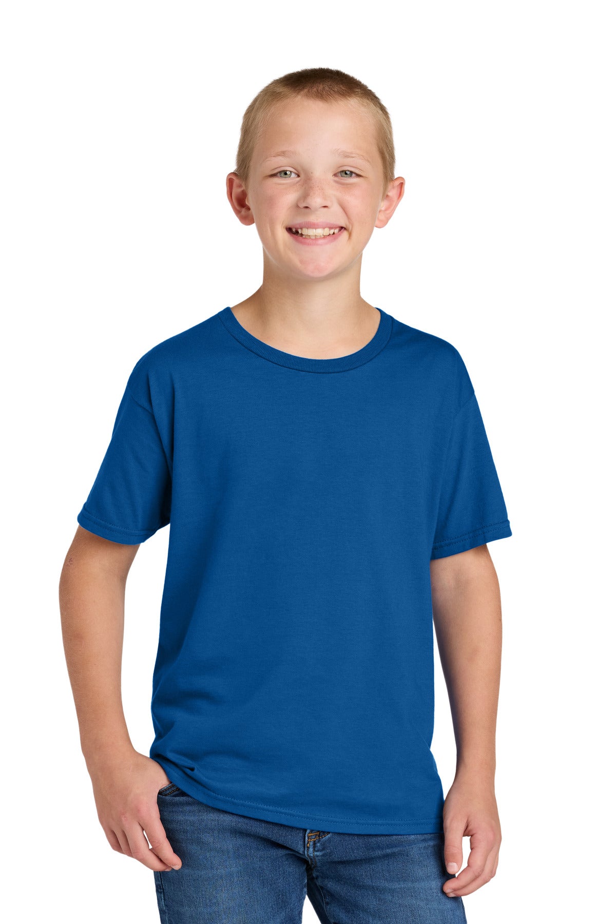 Jerzees Classics Youth Cotton T-Shirt 363Y - Rock - front