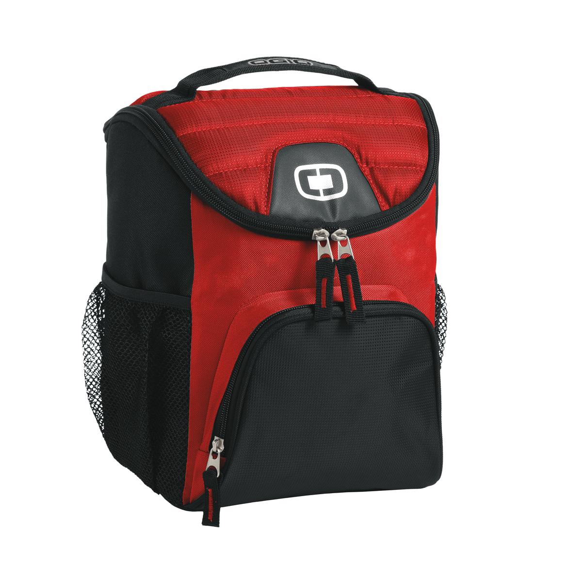 OGIO - Chill 6-12 Can Cooler. 408112 - Red - front