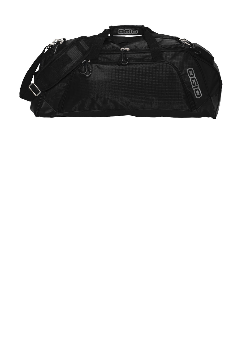 OGIO Transition Duffel. 411097 - Black/ Black - front