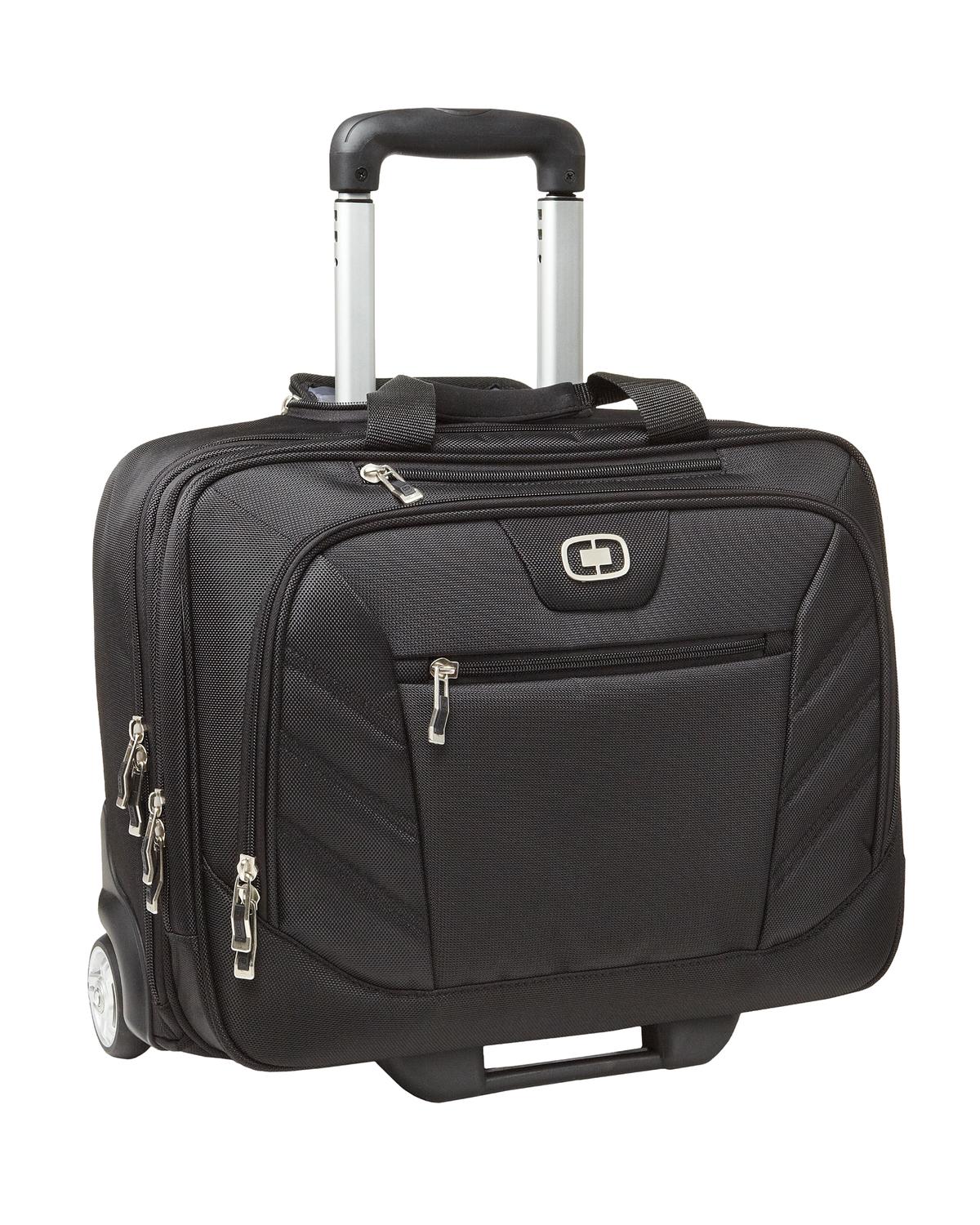 OGIO - Lucin Wheeled Briefcase. 417018 - Black - front