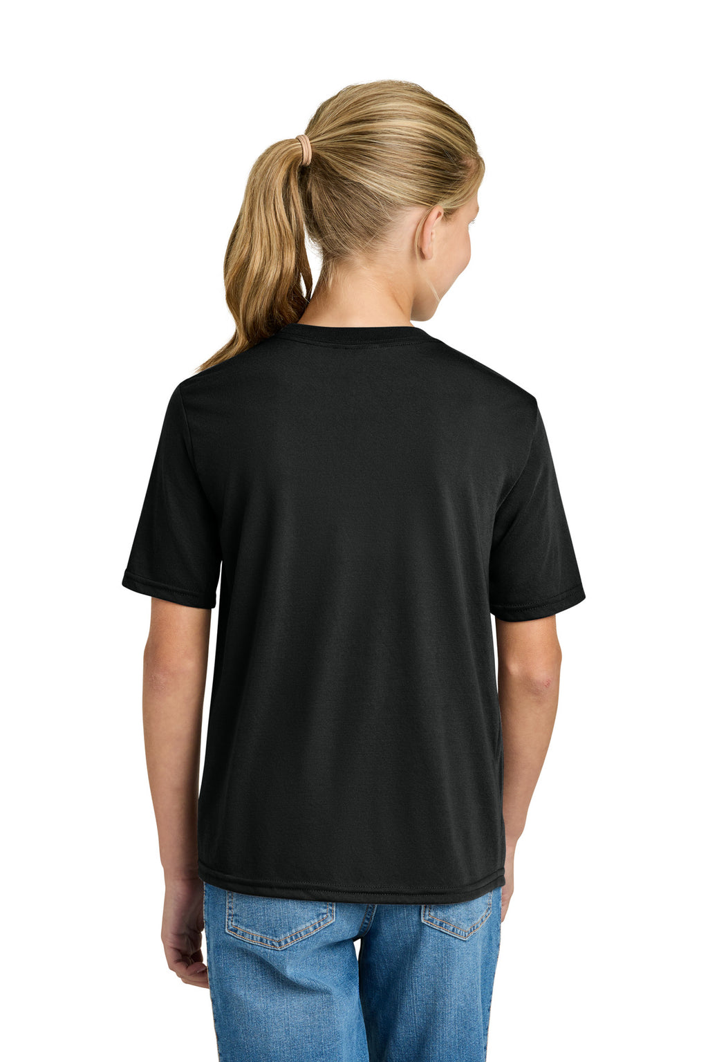Gildan Youth Gildan Performance T-Shirt. 42000B - Black - back