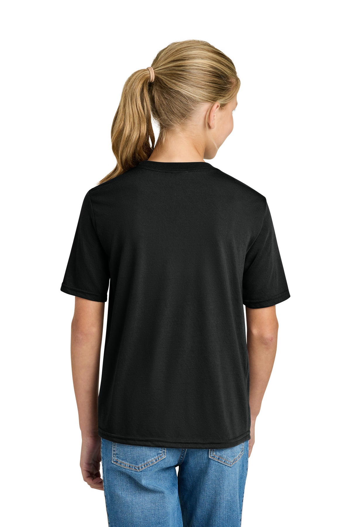 Gildan Youth Gildan Performance T-Shirt. 42000B - Black - back