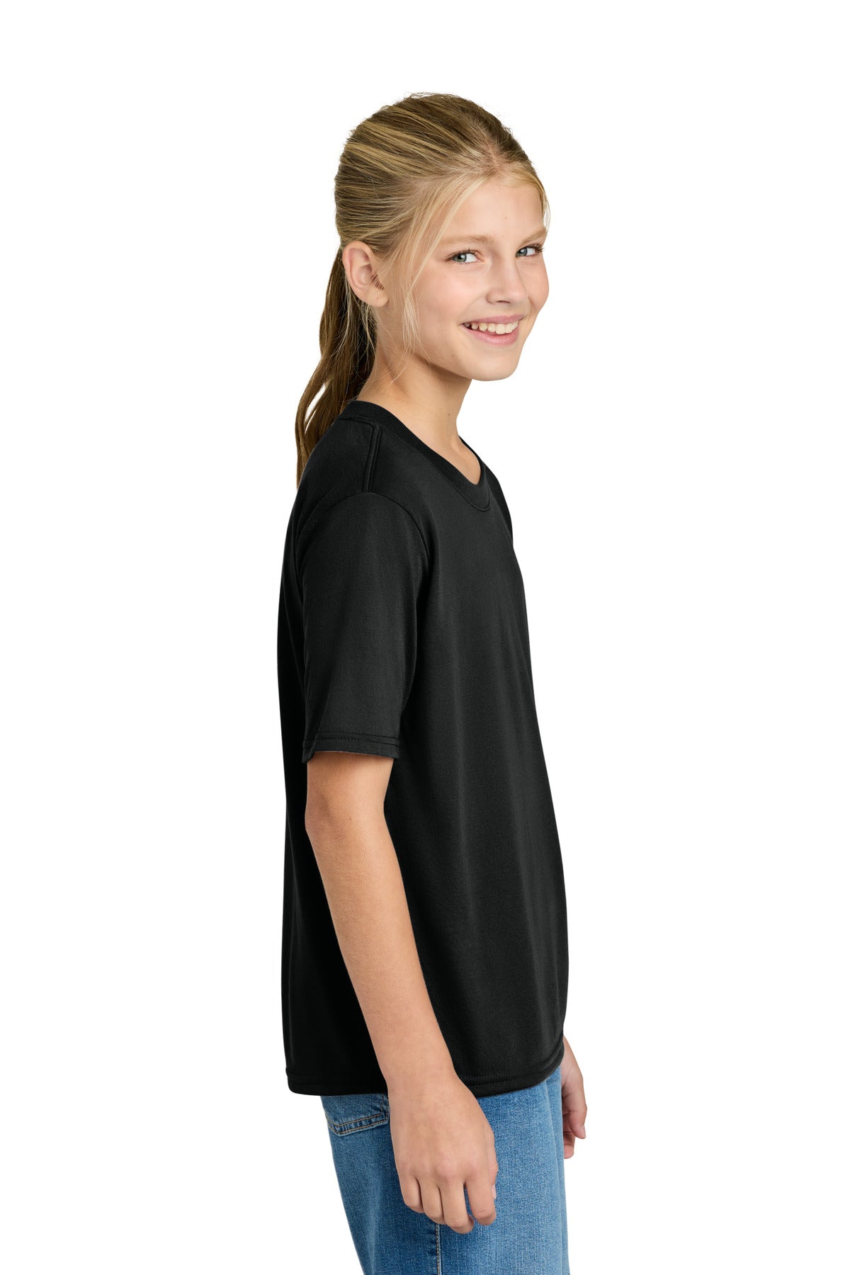 Gildan Youth Gildan Performance T-Shirt. 42000B - Black - side