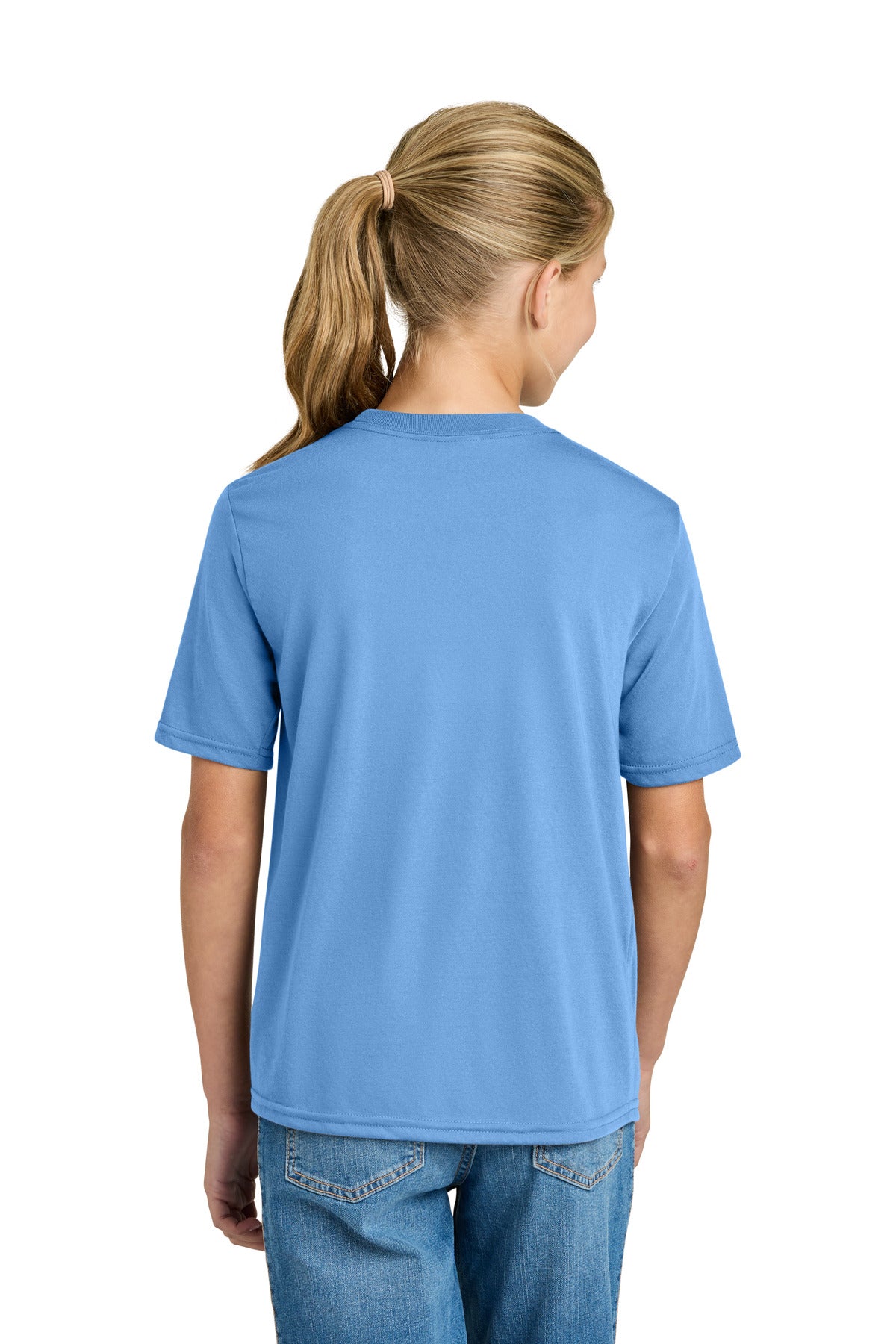 Gildan Youth Gildan Performance T-Shirt. 42000B - Carolina Blue - back