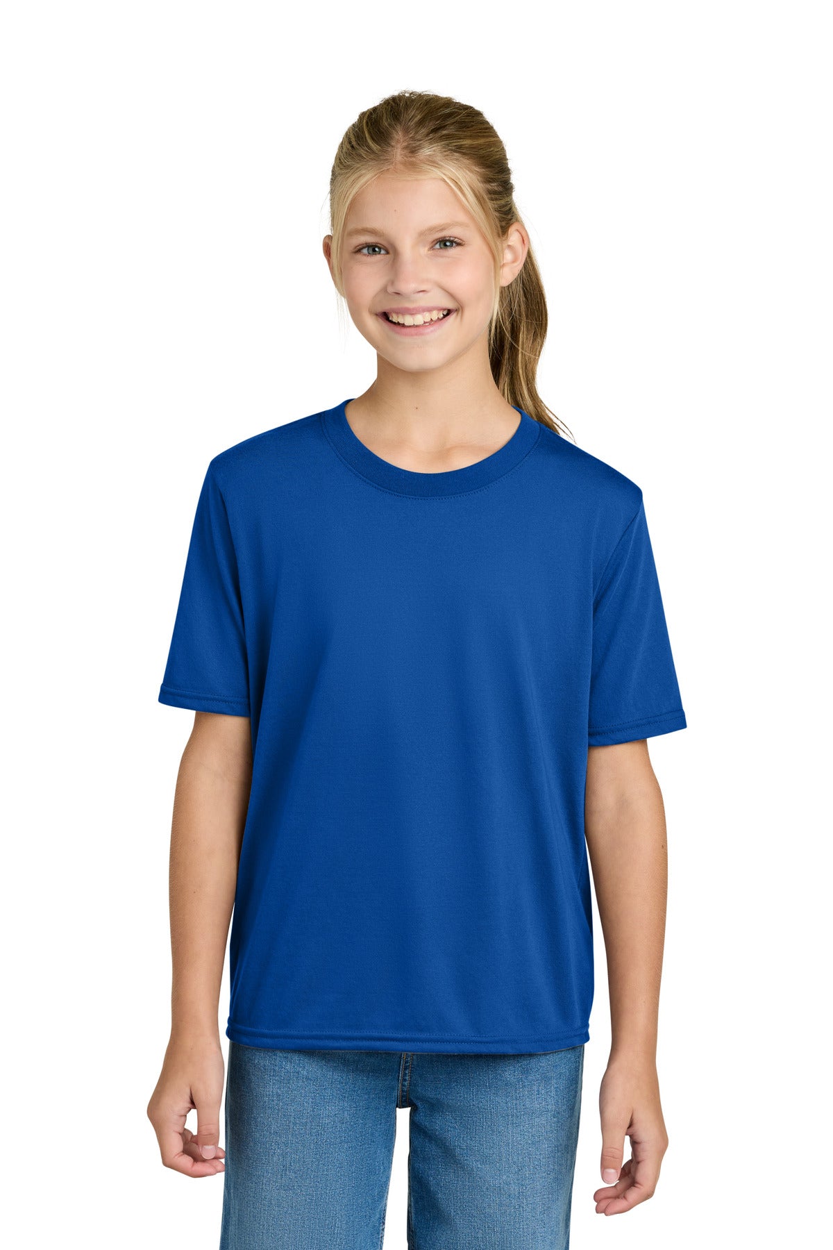 Gildan Youth Gildan Performance T-Shirt. 42000B - Royal - front