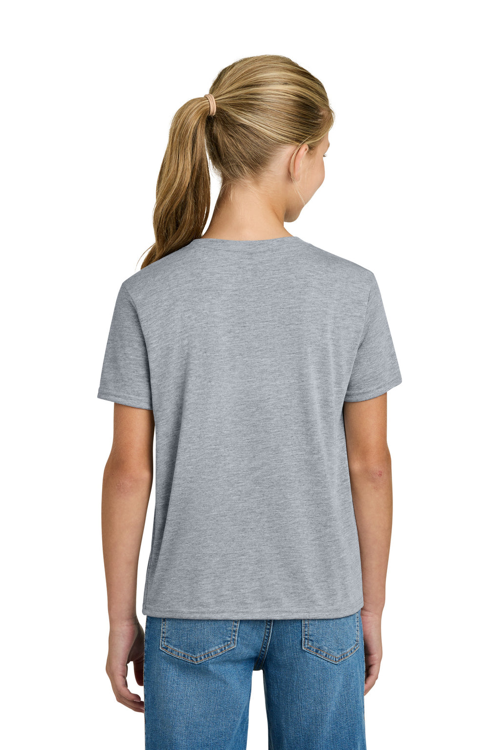 Gildan Youth Gildan Performance T-Shirt. 42000B - Sport Grey - back