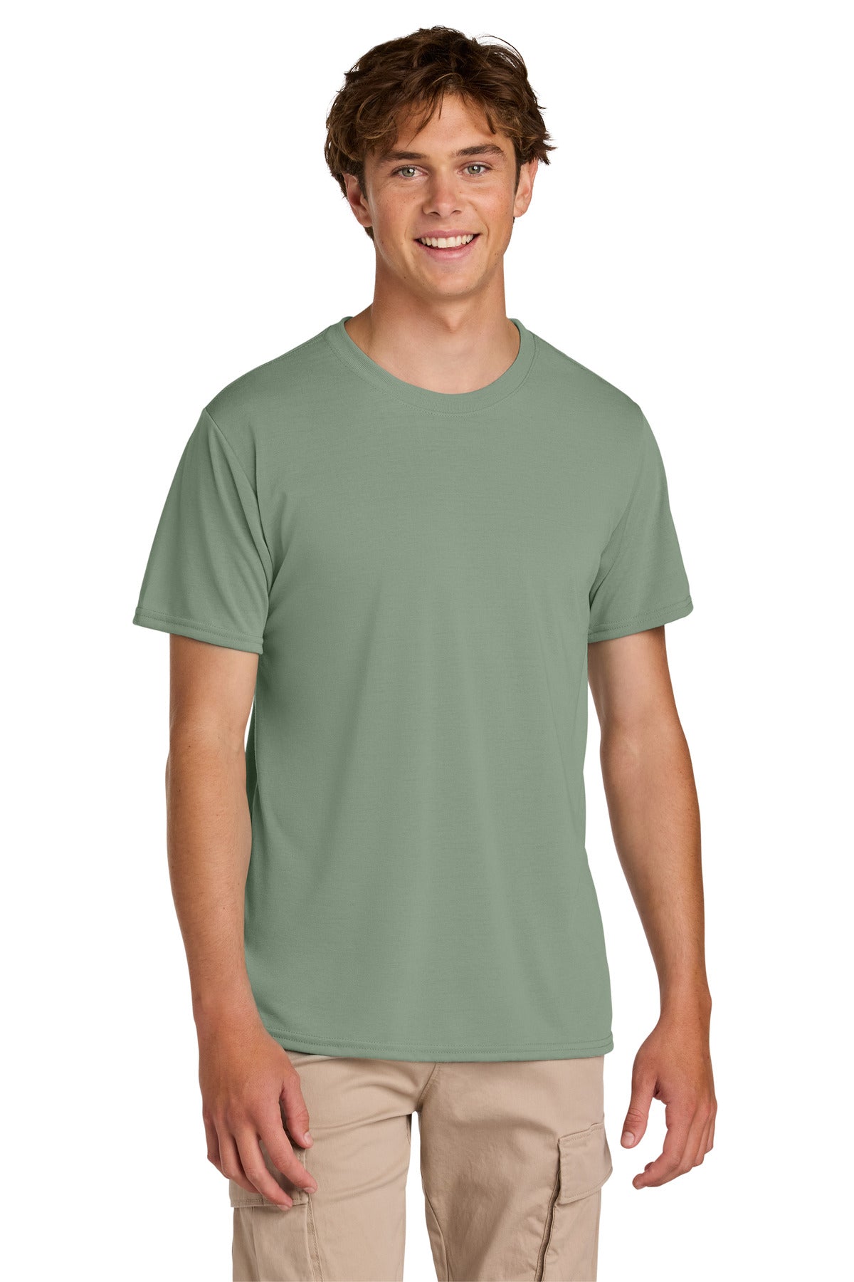 Gildan Gildan Performance T-Shirt. 42000 - Sage - front