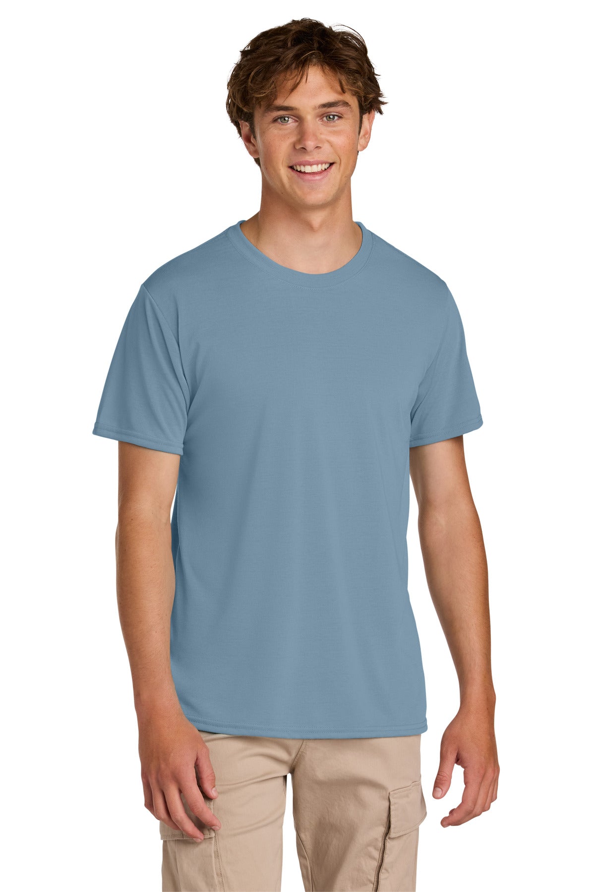 Gildan Gildan Performance T-Shirt. 42000 - Stone Blue - front