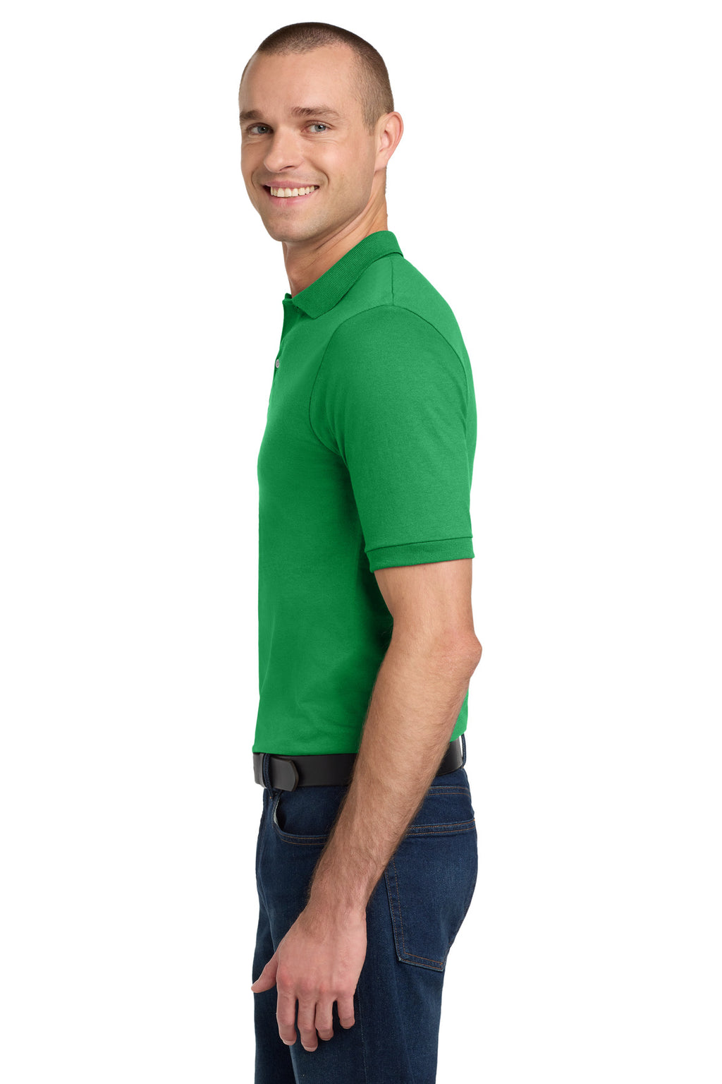 Jerzees Dri-Power Sport Shirt. 437M - Kelly - side