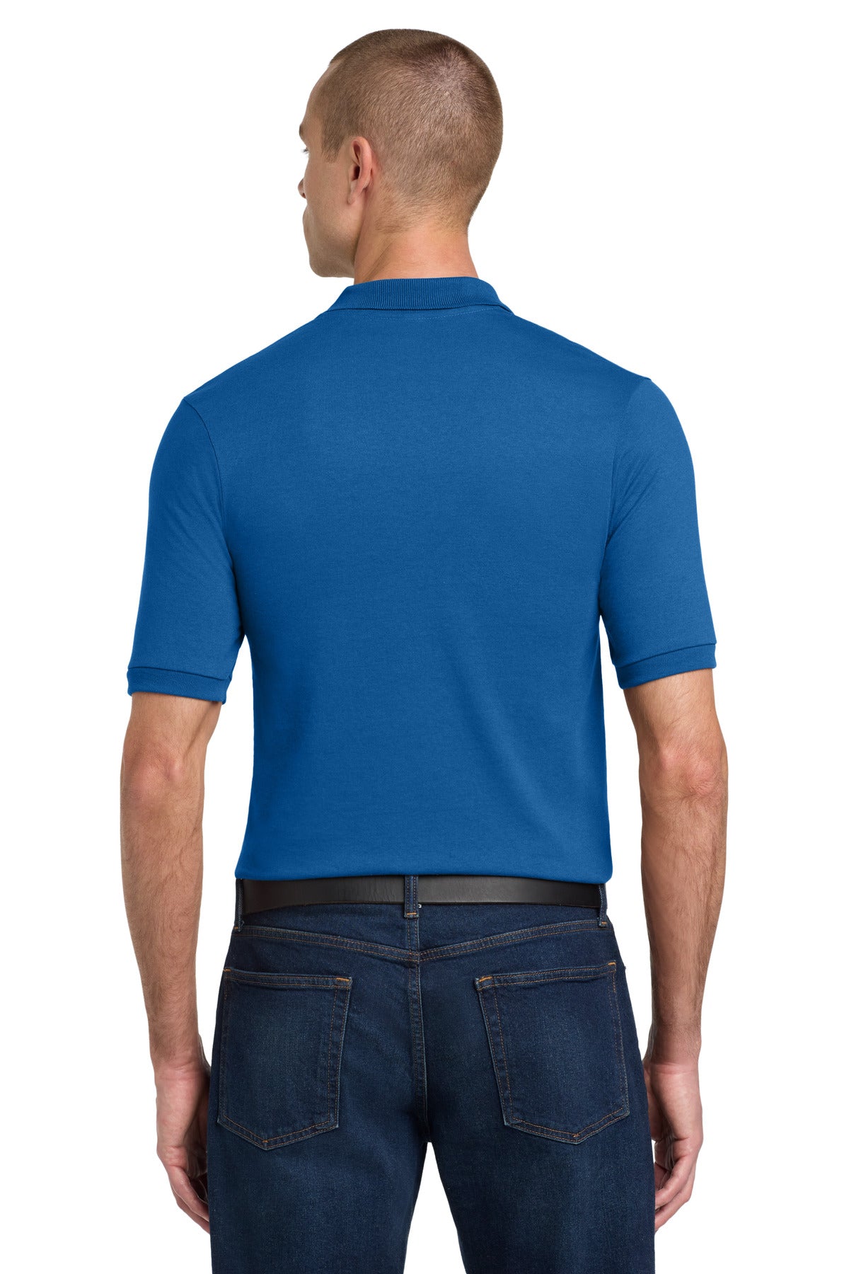 Jerzees Dri-Power Sport Shirt. 437M - Royal - back