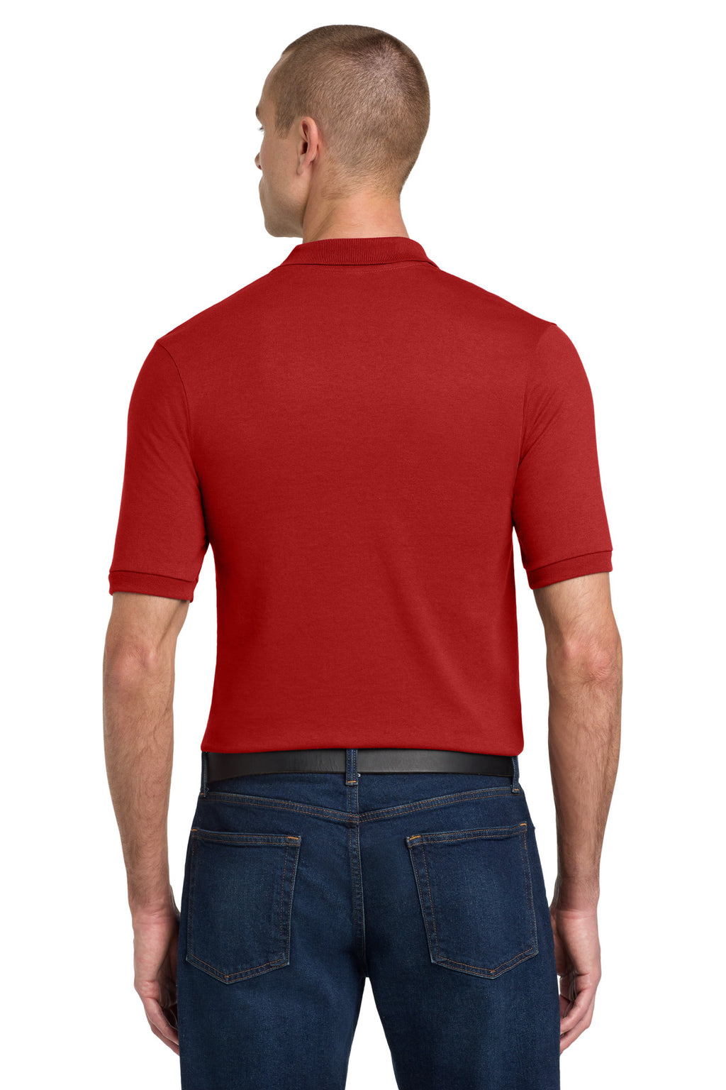 Jerzees Dri-Power Sport Shirt. 437M - True Red - back