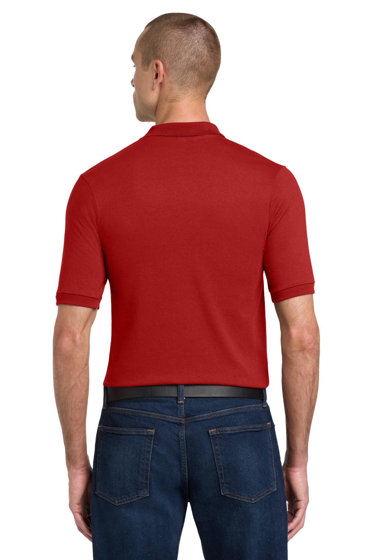 Jerzees Dri-Power Sport Shirt. 437M - True Red - back
