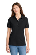 Jerzees Women's Dri-Power Sport Shirt 437W - Black - front