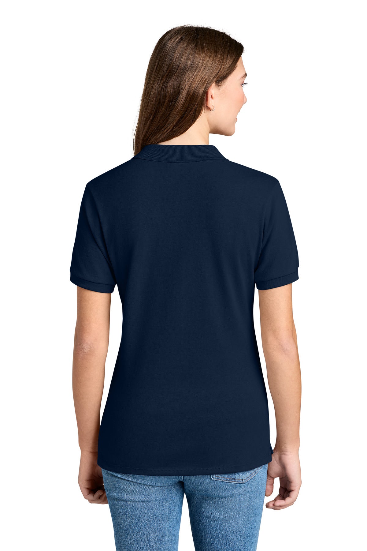 Jerzees Women's Dri-Power Sport Shirt 437W - J. Navy - back