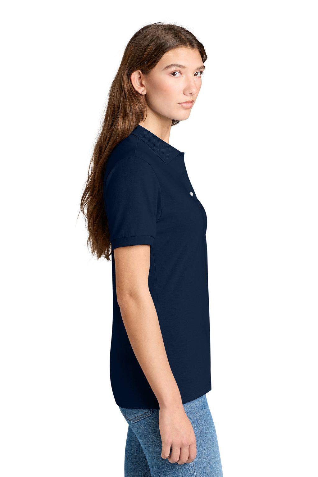 Jerzees Women's Dri-Power Sport Shirt 437W - J. Navy - side
